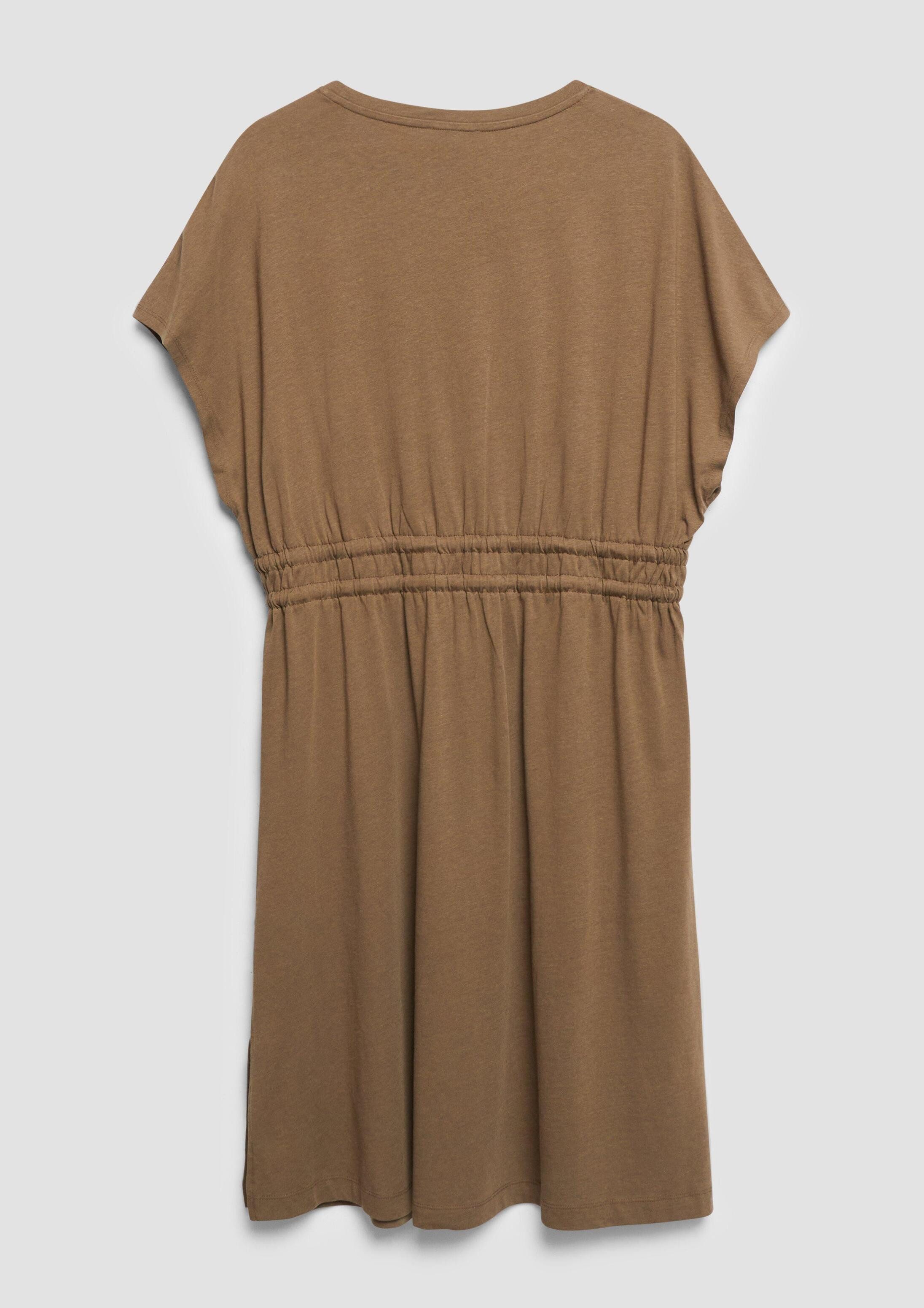 s.Oliver Minikleid Kleid Jersey-Kleid mit Tunnelzug