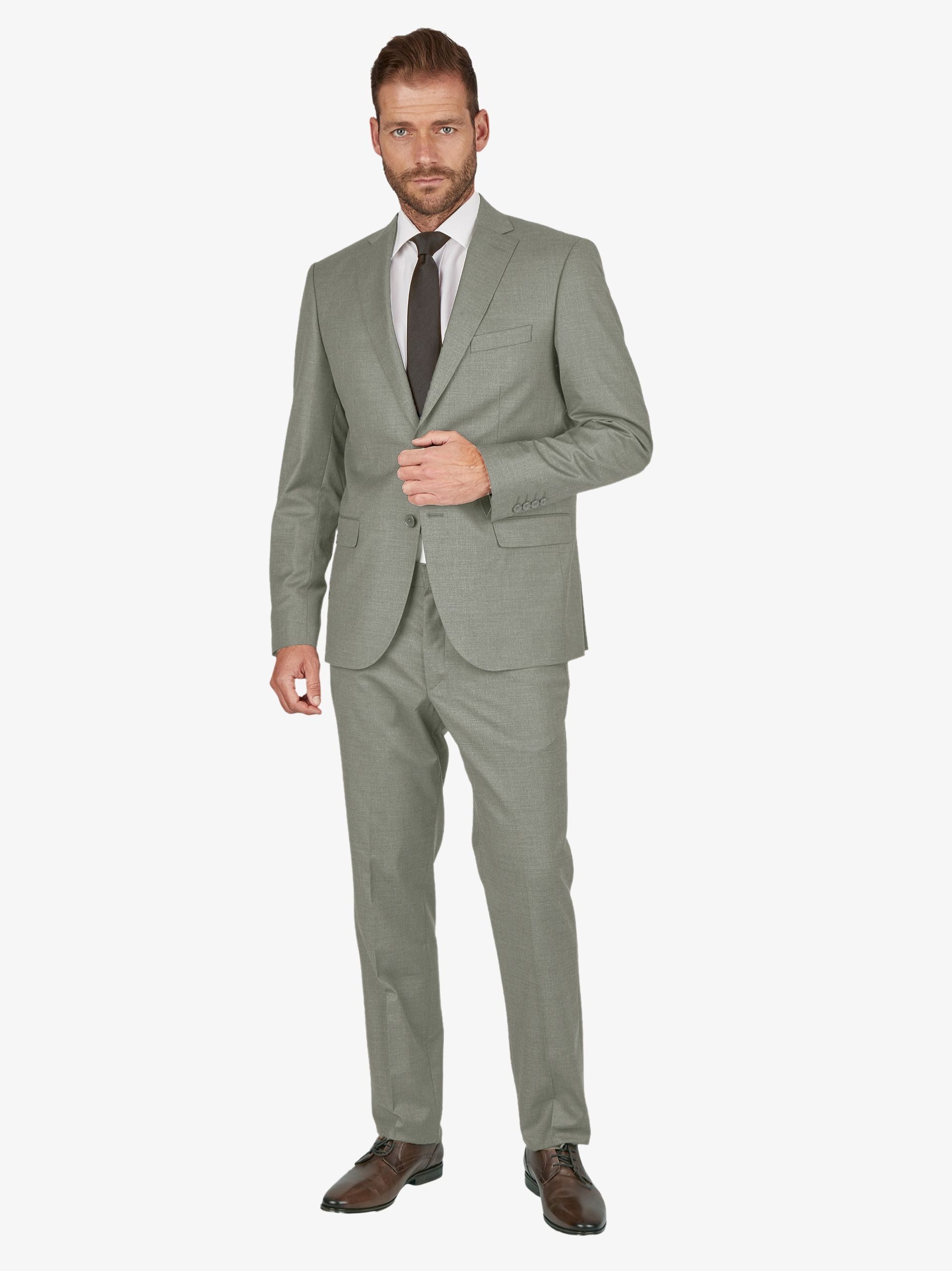 SteffenKlein Anzug REGULAR FIT (2-tlg) aus elastischem Stoff günstig online kaufen