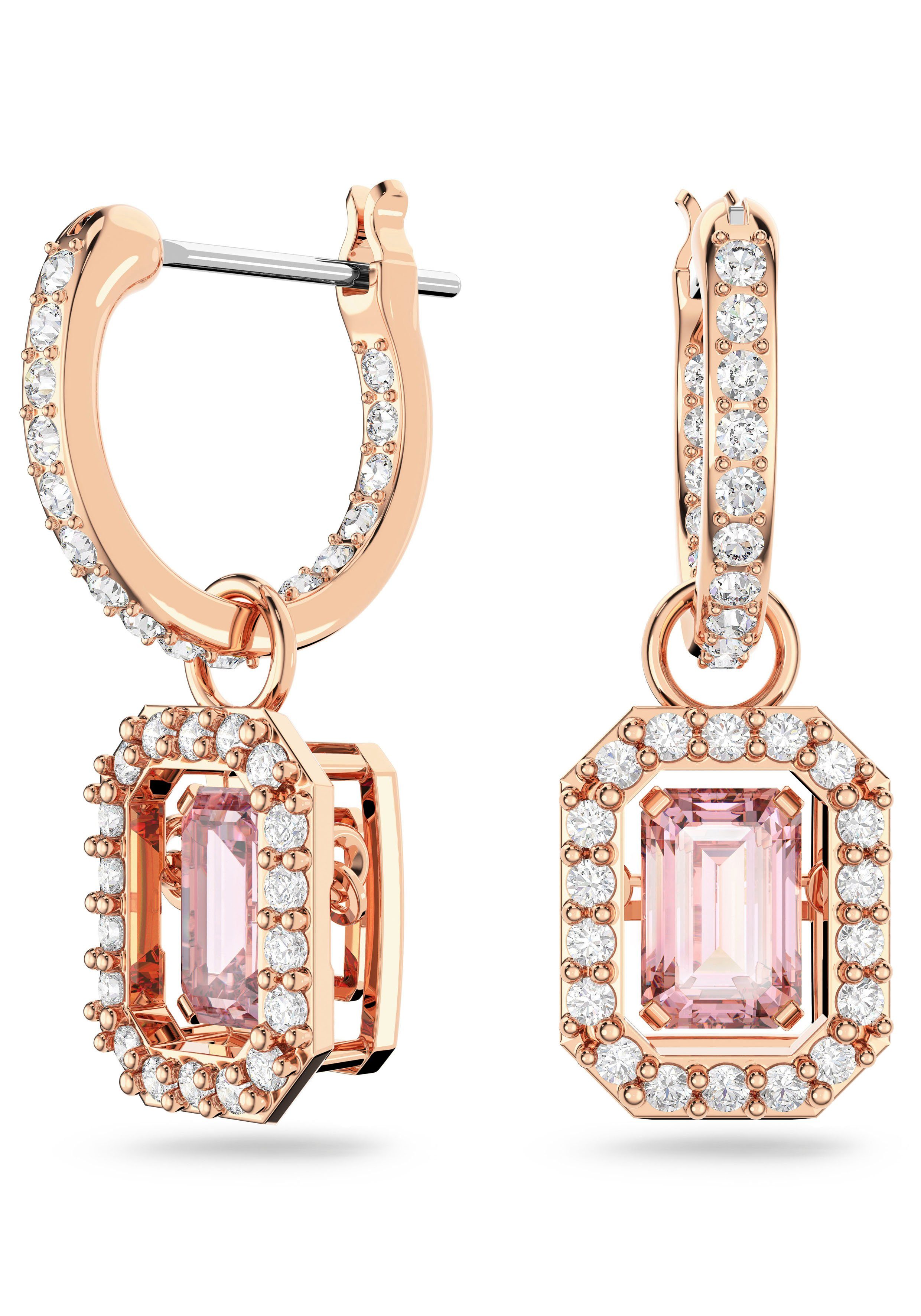 Swarovski Paar Серьги Millenia Drop-Ohrhänger, Oktagon-Schliff, 5649474, mit Swarovski® Kristall - Einhänger abnehmbar