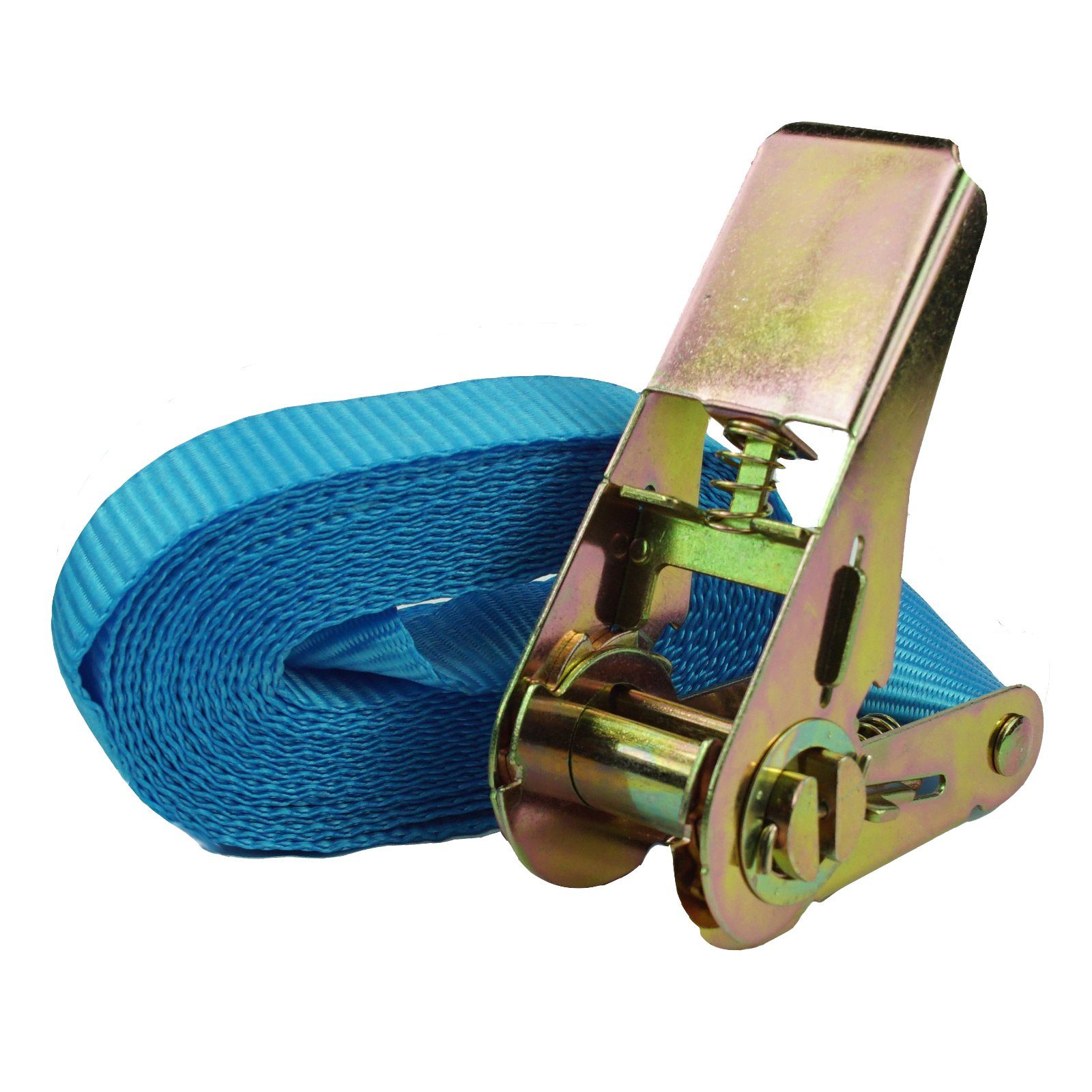 Spanngurt Profi Ratschen Spanngurte Zurrgurt 1-tlg 4m 0,8t 800kg TÜV/GS BLAU