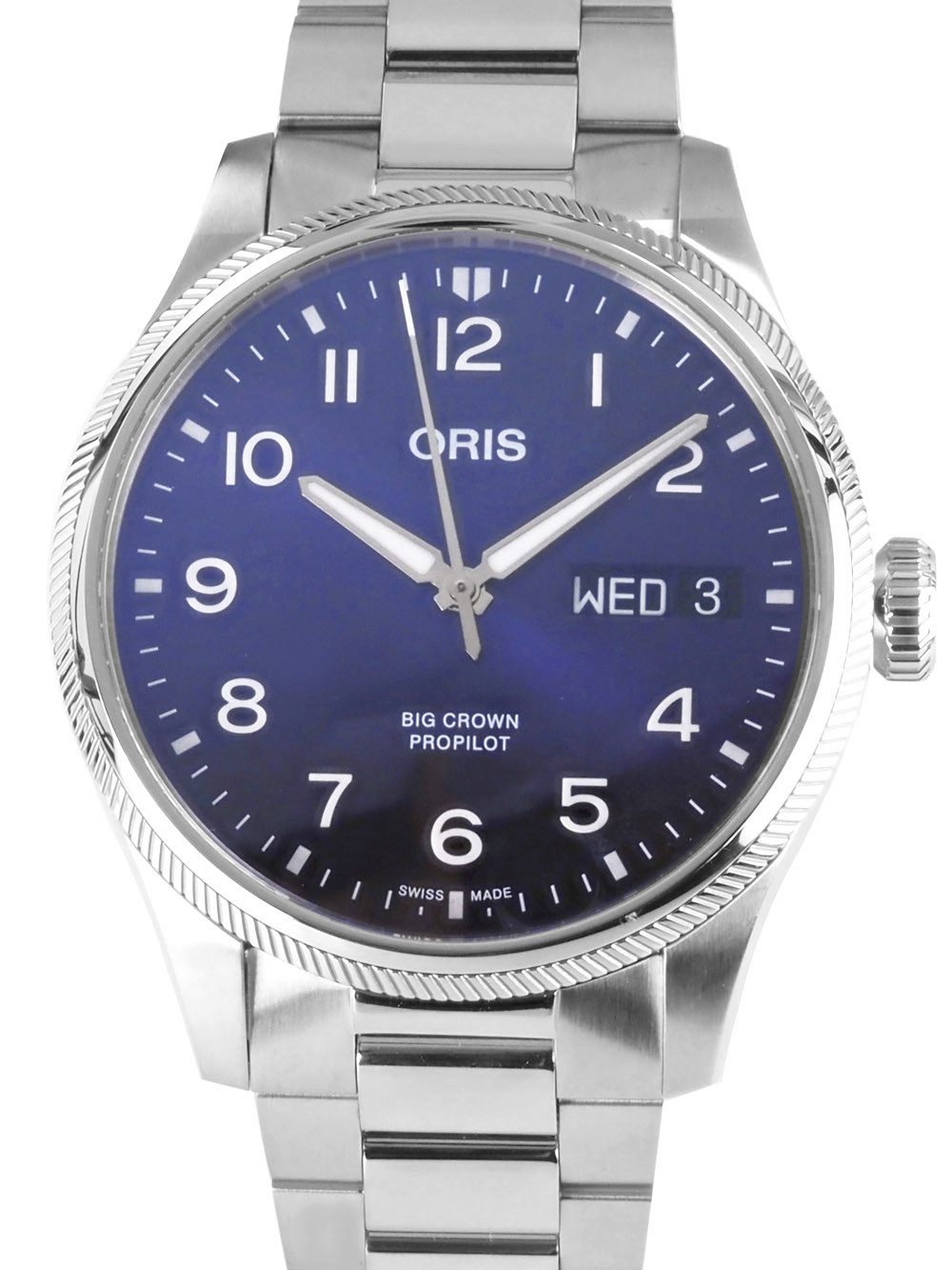 Oris Schweizer Uhr 01 752 7760 4065-07 8 20 08P BIG CROWN PROPILOT BIG DATE 44,0mm BIG CROWN PROPILOT BIG DATE, Day Date Anzeige