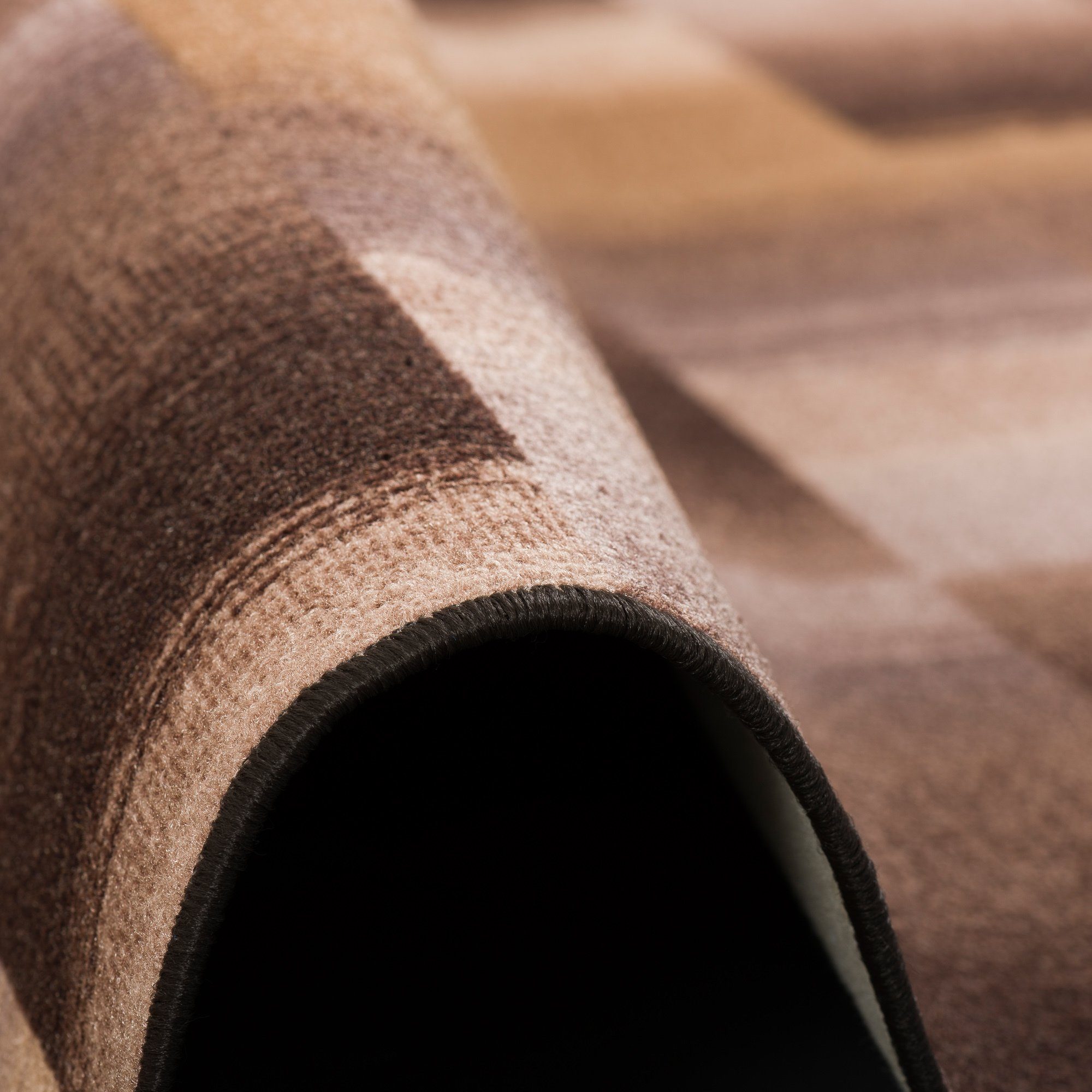Snapstyle Designteppich Designer Velour Teppich Mystic Karo, Eckig, Höhe: 6 mm