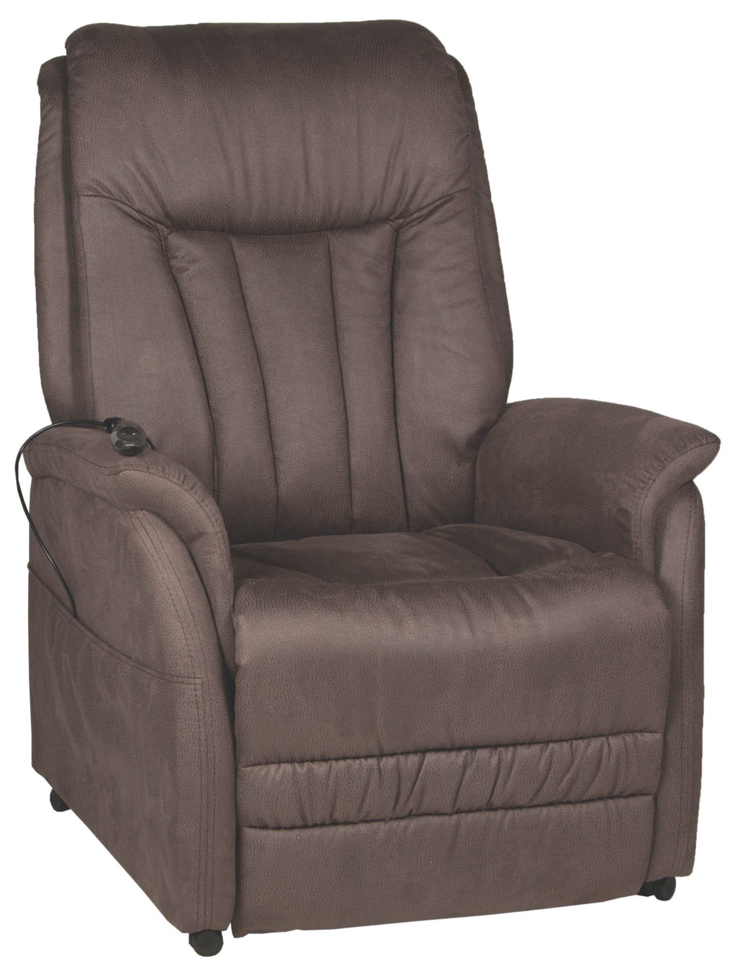 Duo Collection TV-Sessel Siena, Aufstehhilfe, Relaxfunktion, braun - 77x94x88cm (BxHxT)