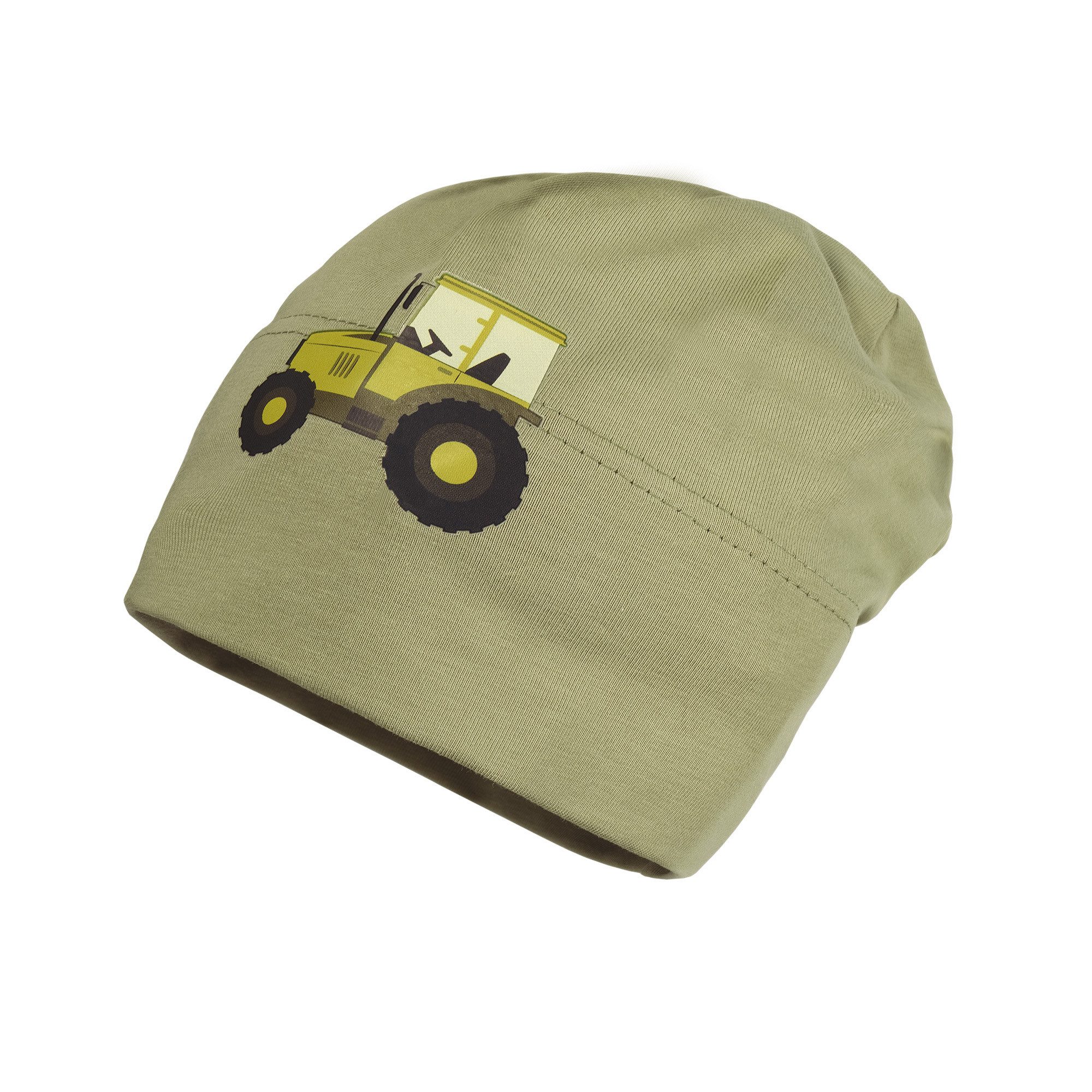MAXIMO Jerseymütze MINI-Beanie middle Jersey uni, Bügelmotiv, UV 50 (1-St) Baumwolljersey