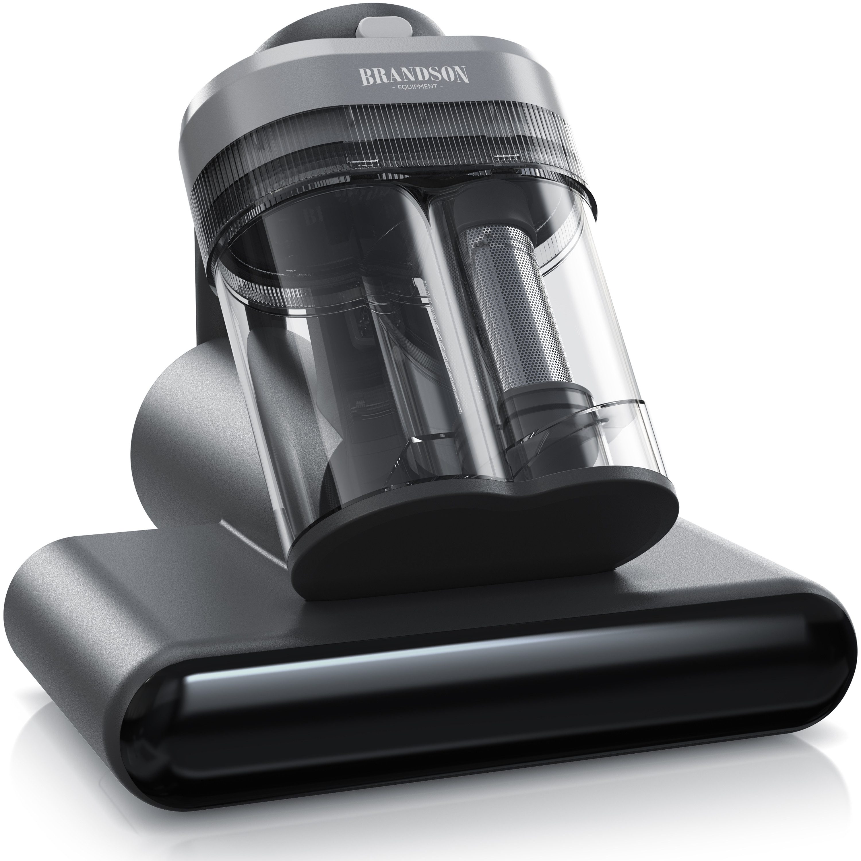 Brandson Matratzenreinigungsgerät Milbenstaubsauger, UV-C Sterilisationslicht, Handstaubsauger, 400 W, beutellos, HEPA Filter, für Betten, Polstermöbel, Bekleidung ideal für Allergiker