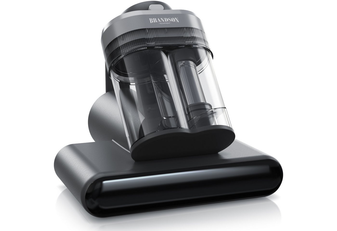 Brandson Matratzenreinigungsgerät Milbenstaubsauger, UV-C Sterilisationslicht, Handstaubsauger, 400 W, beutellos, HEPA Filter, für Betten, Polstermöbel, Bekleidung ideal für Allergiker