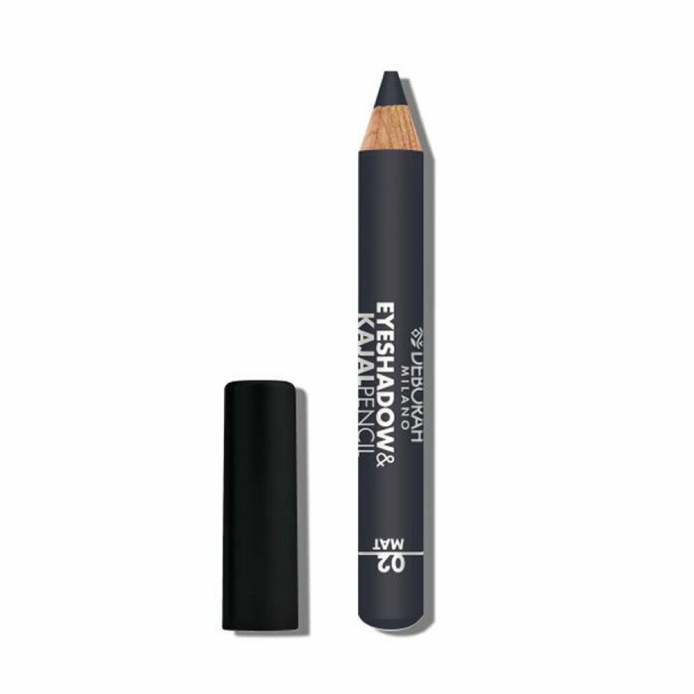 Deborah Milano Lidschatten Lidschatten und Kajalstift 02 Matte Grau