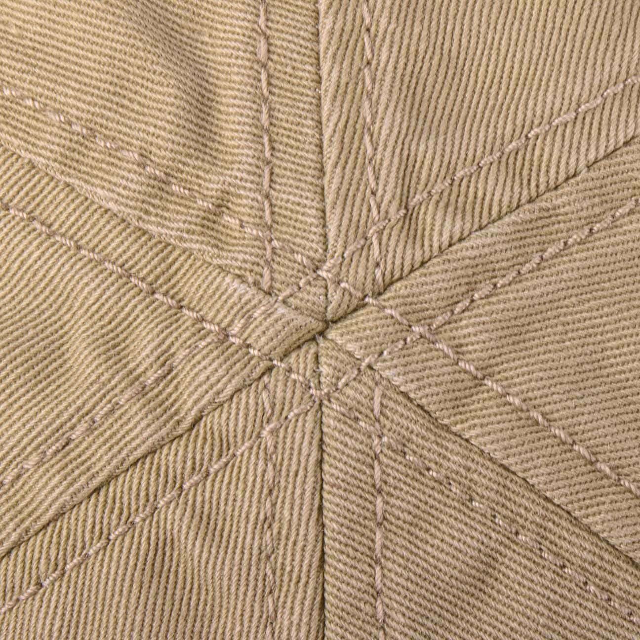 Stetson Flat Cap (1-St) Schirmmütze Schirm mit beige