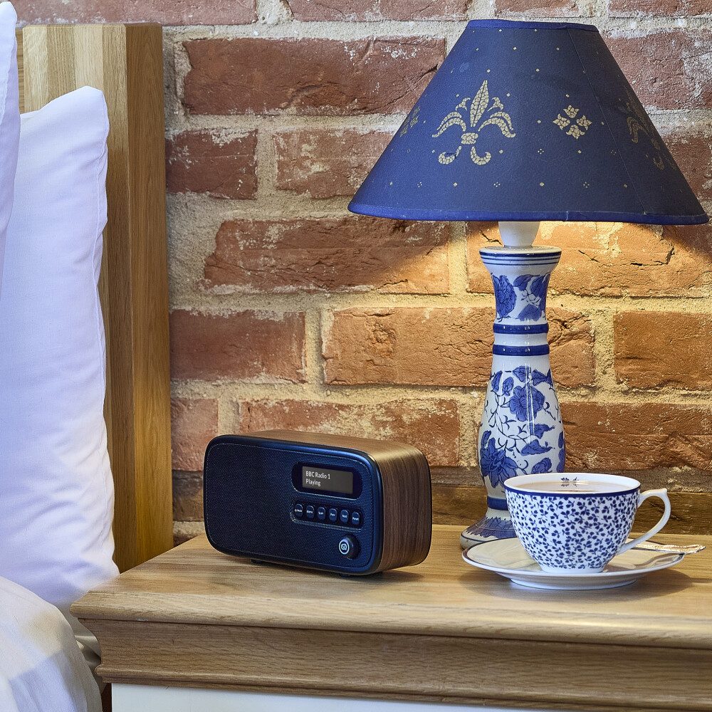 VQ VQ Dexter DAB/DAB+ Digitalradio UKW, Bluetooth, Wiederaufladbar Braun Digitalradio (DAB)