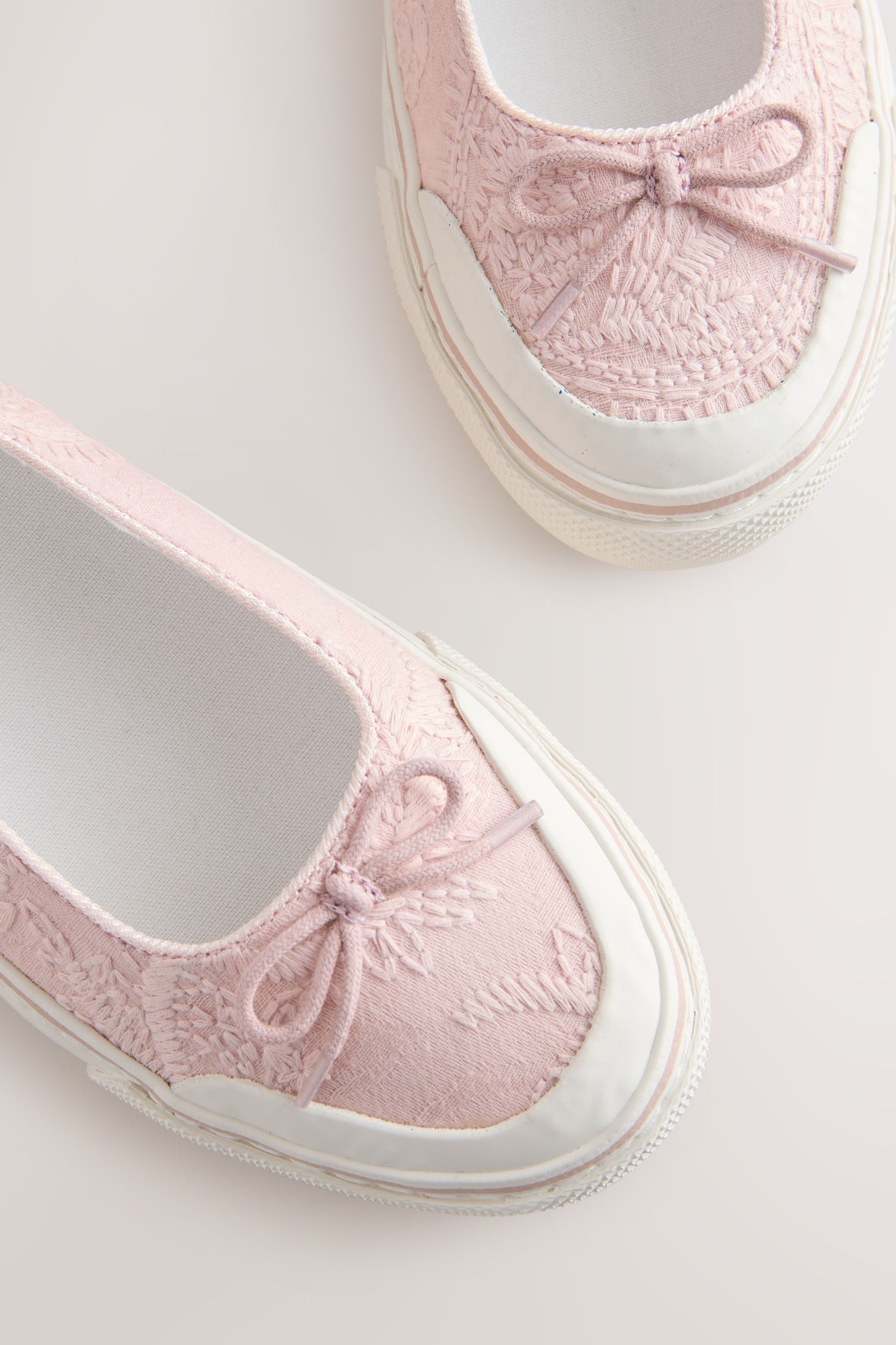Next Forever Comfort® flache Canvas-Ballerinas Ballerina – Bild 4 von 5