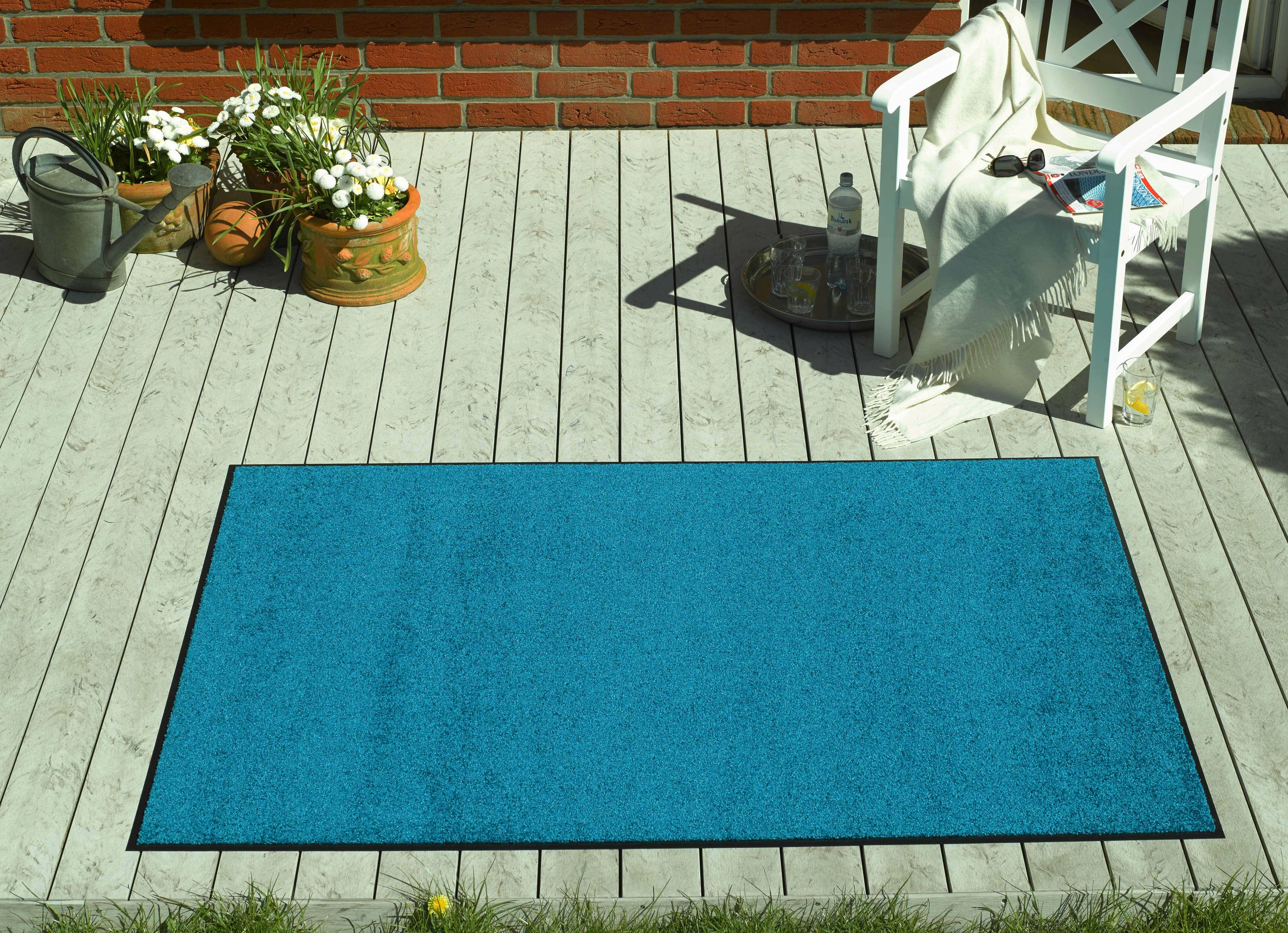 HANSE Home Fußmatte Wash & Clean, rechteckig, Höhe: 7 mm, Schmutzfangmatte, Türmatte, In- und Outdoor, Teppich, Läufer, waschbar – Bild 4 von 5