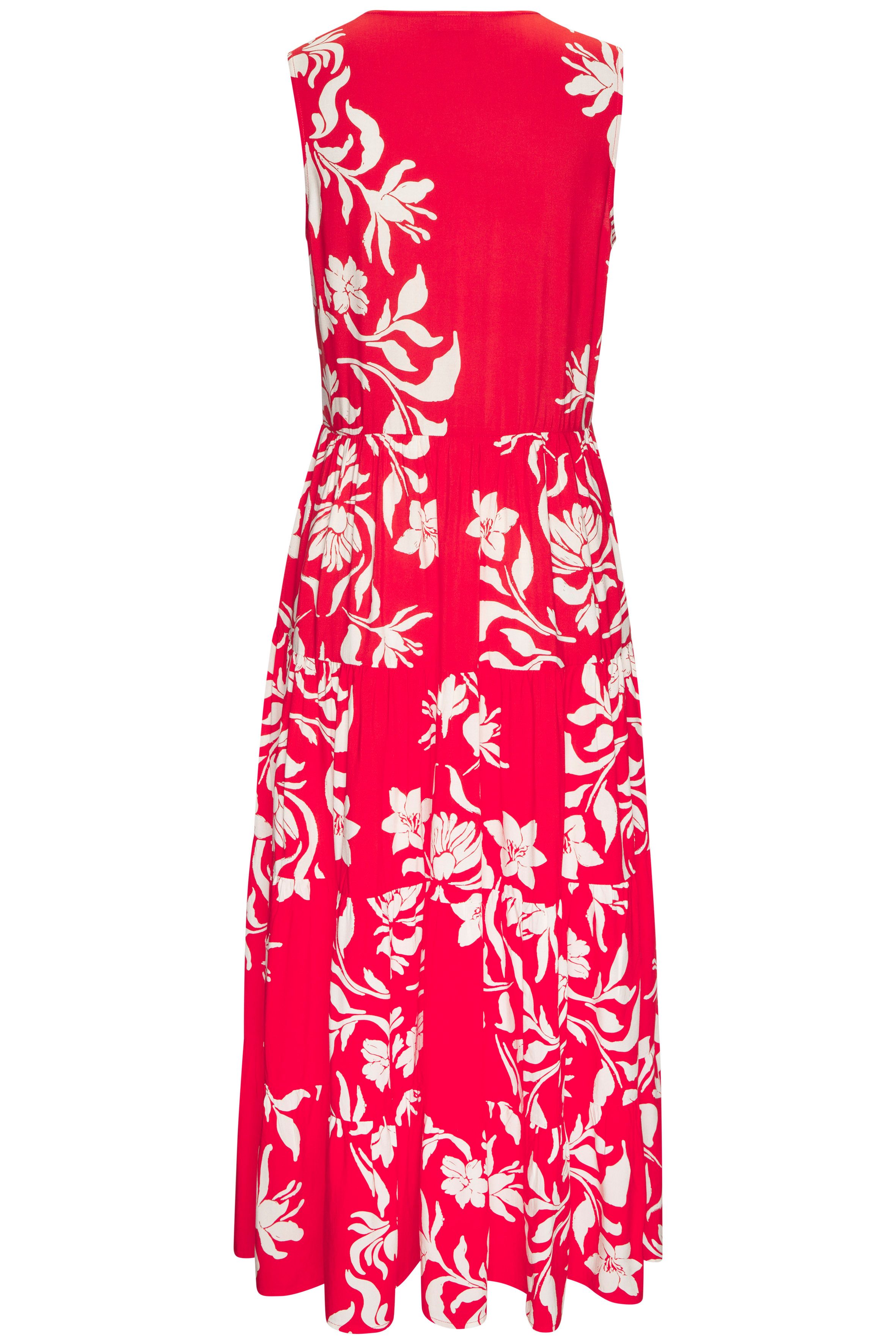 LASCANA Maxikleid mit Blumenprint und Knopfleiste, Sommerkleid, Strandkleid – Bild 4 von 5