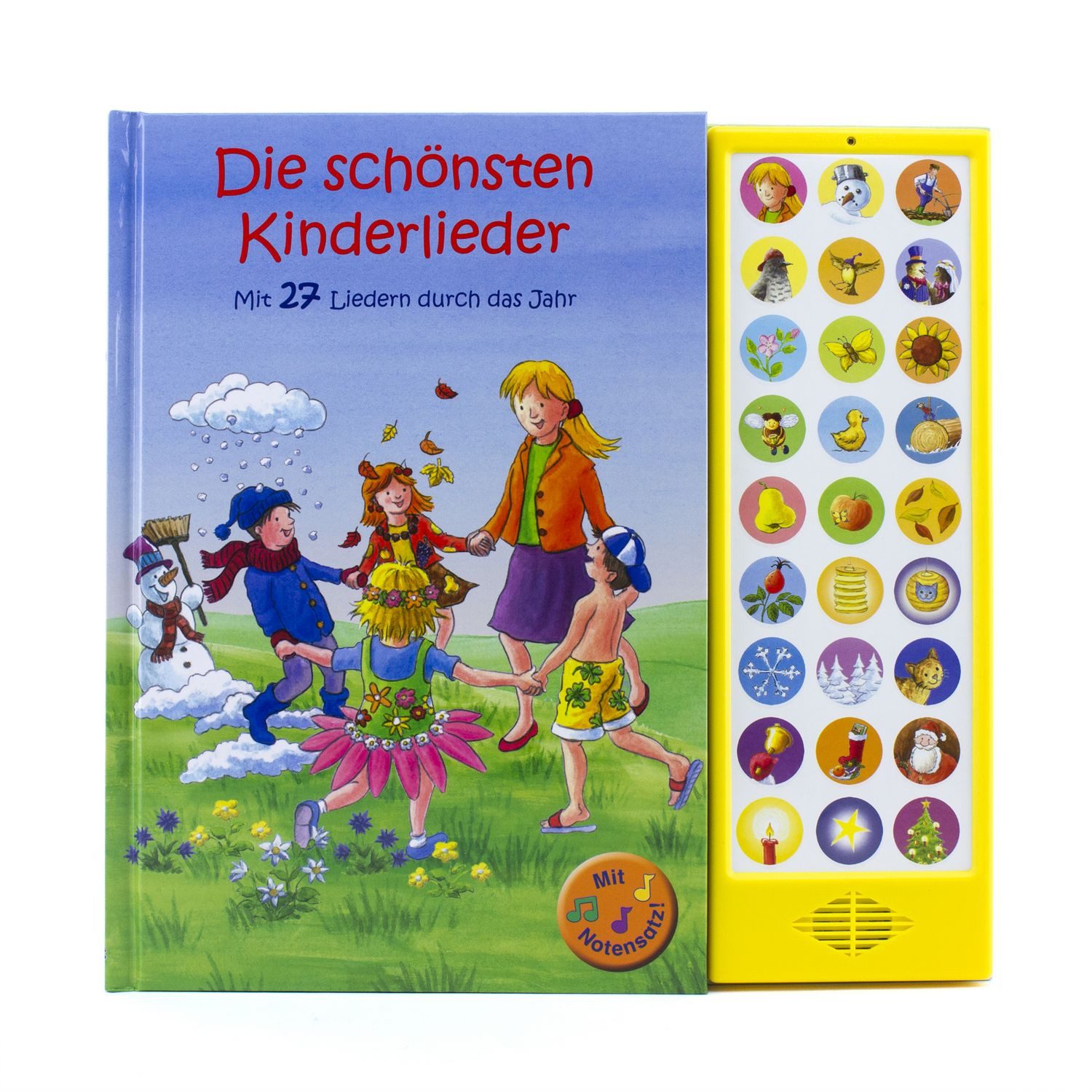 27-Button-Soundbuch, Die Schönsten Kinderlieder, Mit 27 Liedern durch / diverse