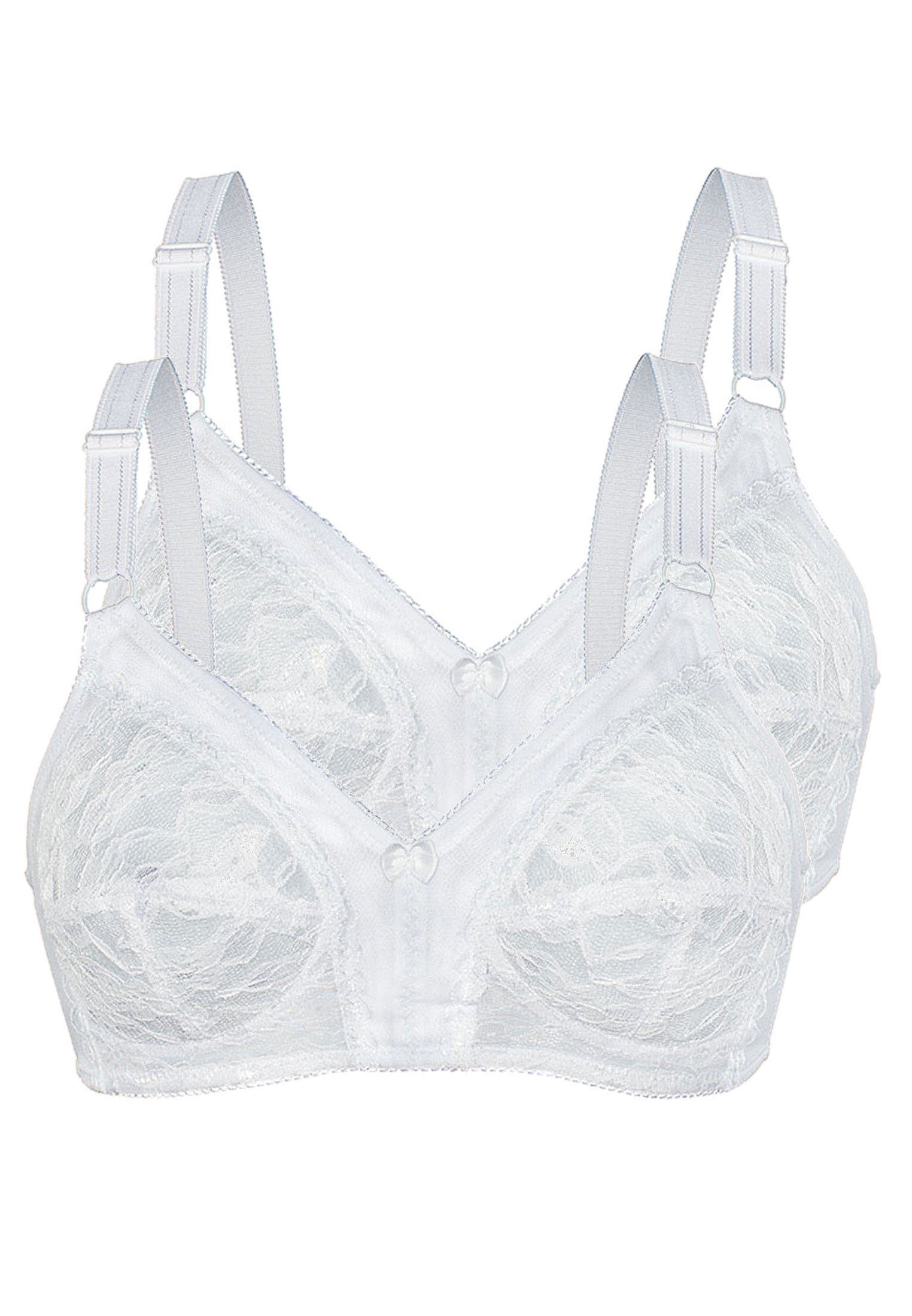 Sassa Entlastungs-BH Soft-BH mit Einlage 12100 2er Pack (2-tlg)