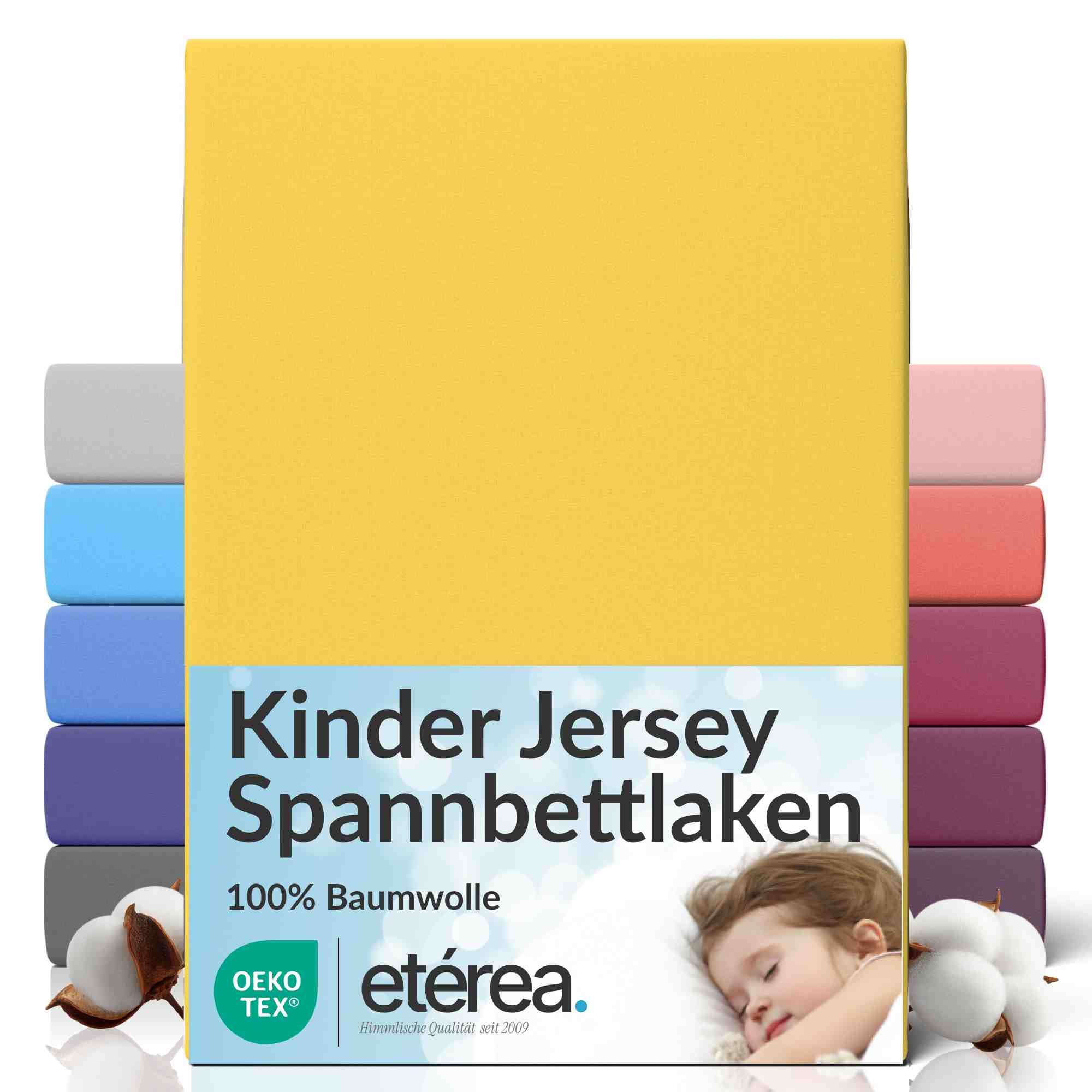 etérea Himmlische Qualität Spannbettlaken etérea Comfort Jersey Spannbettlaken, Jersey, Gummizug: rundum, (1 Stück)