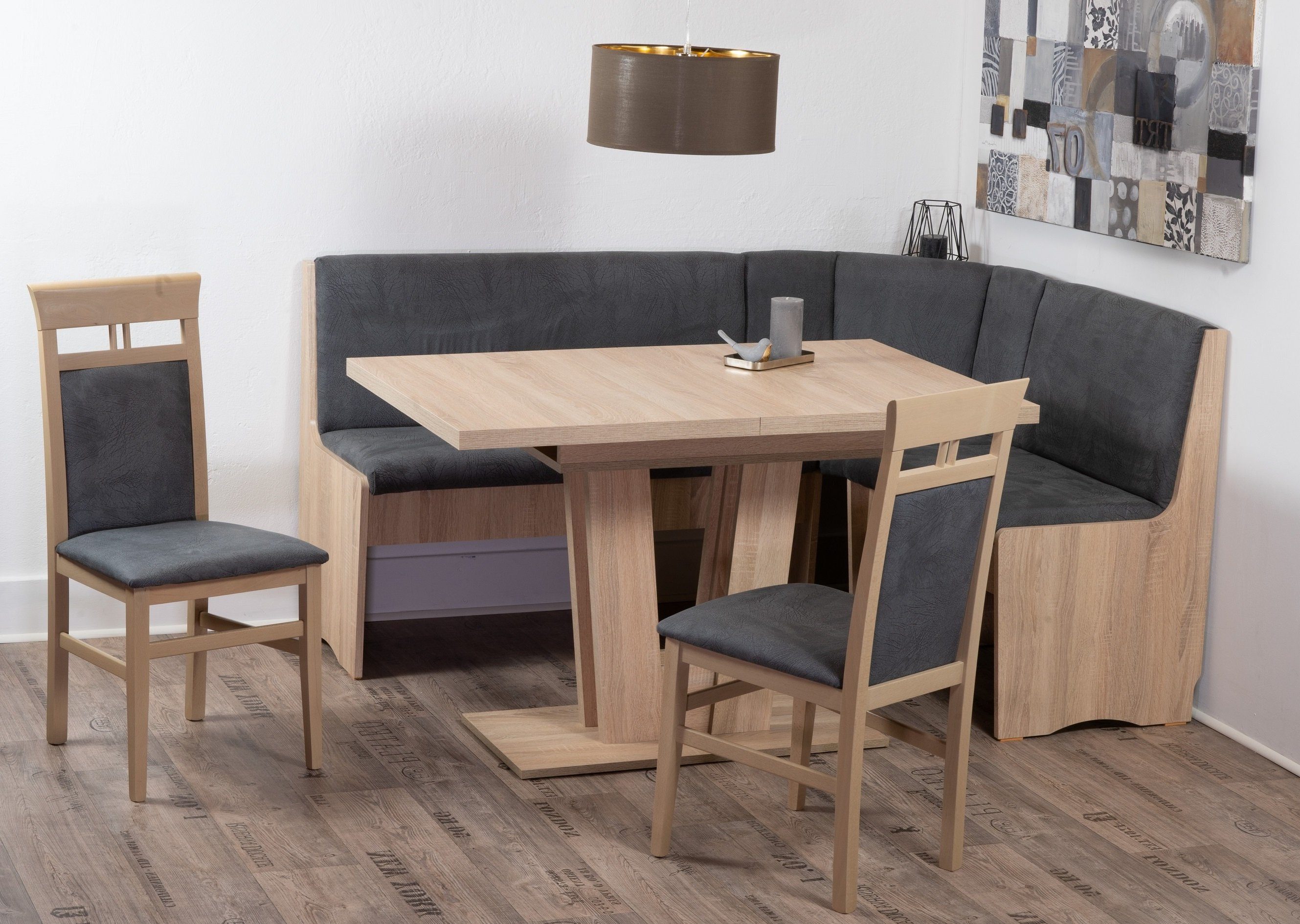 Stolebaenk Eckbankgruppe Duisburg Titanic Sonoma Stuhl Ibiza FG, (Eckbankgr günstig online kaufen