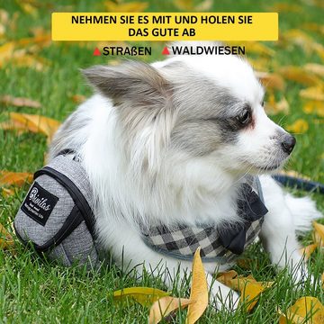 MAGICSHE Hunde-Geschirr Poop Bag Halter Multifunktions Hunde Beutel-Spender für Kotbeutel