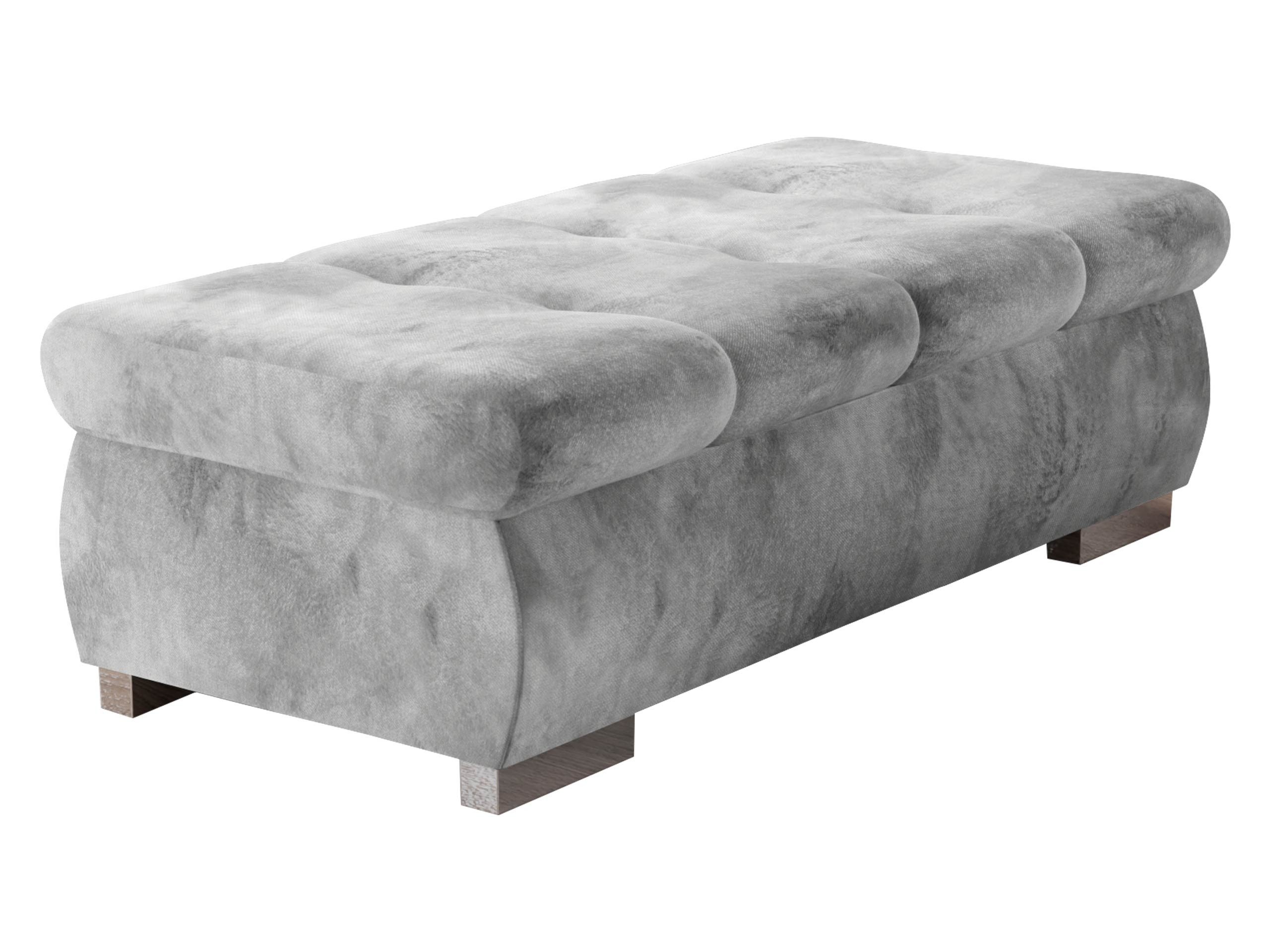 MIRJAN24 Polsterhocker Orkan Groß, Holzkonstruktion, 120x60x39 günstig online kaufen