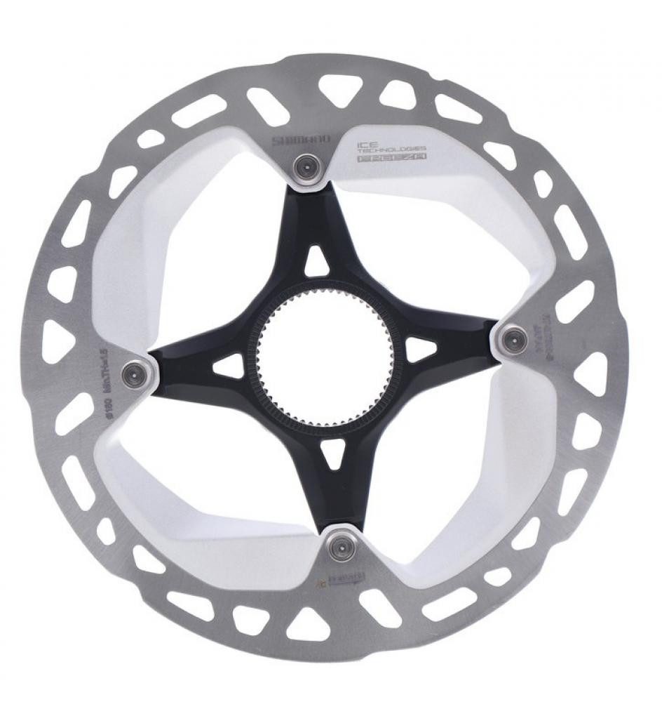 Shimano Scheibenbremse SHIMANO Bremsscheibe RT-MT800 160 mm Center Lock mit Innenverzahnung -