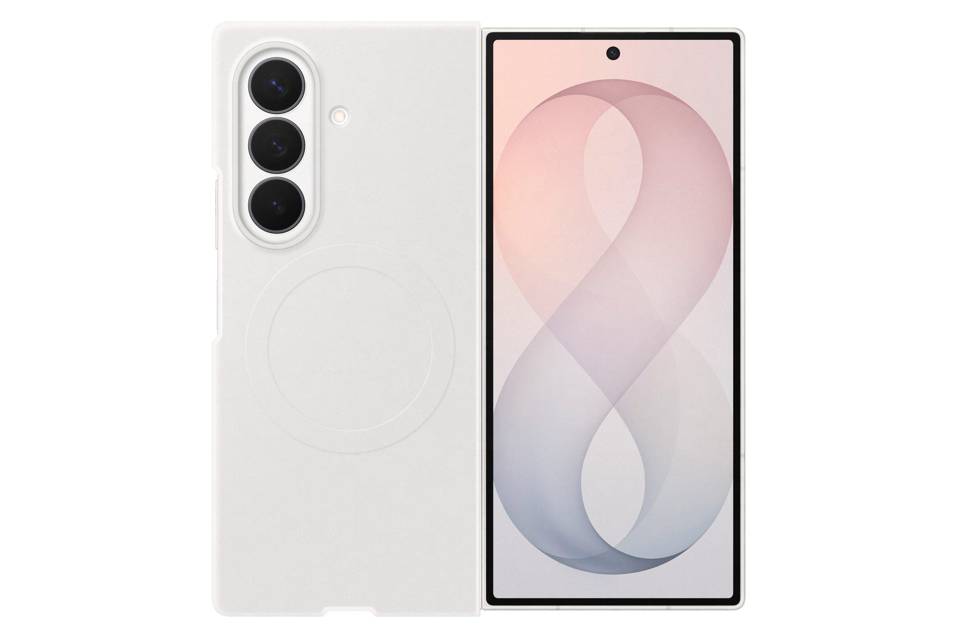Samsung Smartphone-Hülle Silicone Magnet Case für Galaxy Fold8 Ultra, Backcover, Schutzhülle, Handyschutzhülle, Case, Schutzcase, stoßfest