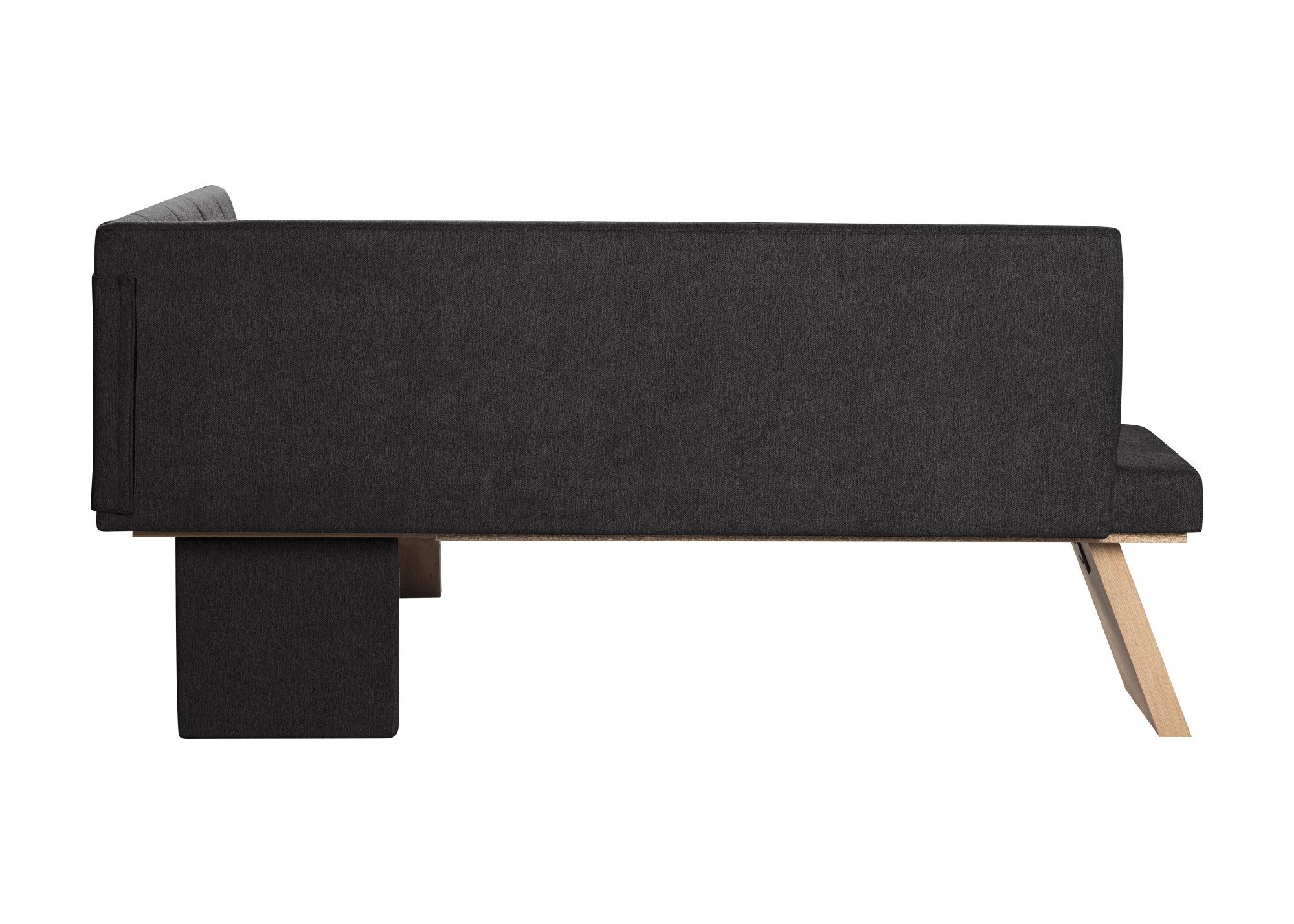 OTTO home Eckbank Nina Küchenbank, Polsterbank, Esszimmerbank, Breite 185x 150 cm, Moderne Bank in tollen Farben, Anzahl Sitzplätze: 5