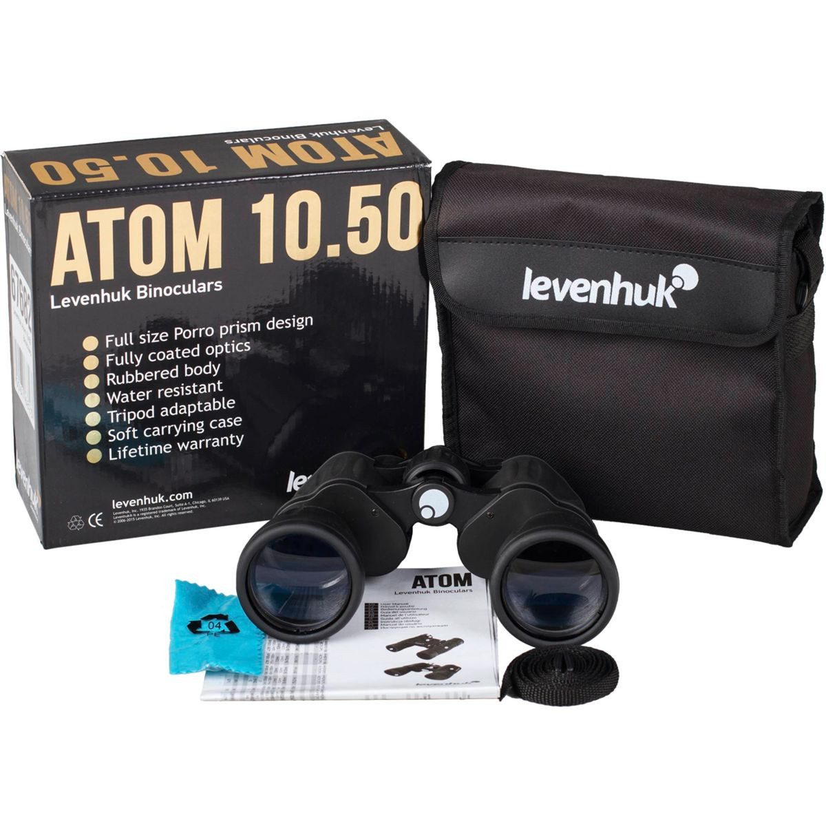 Levenhuk Atom 10x50 Fernglas