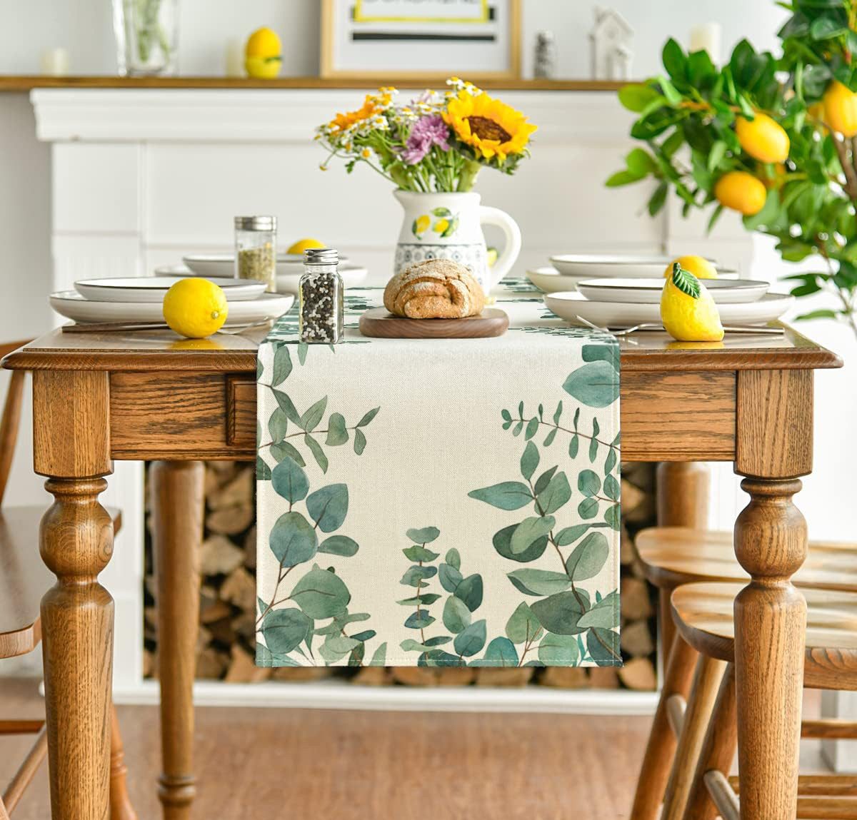 Coonoor Tischläufer moderne Leinen Tischdecke, Premium günstig online kaufen