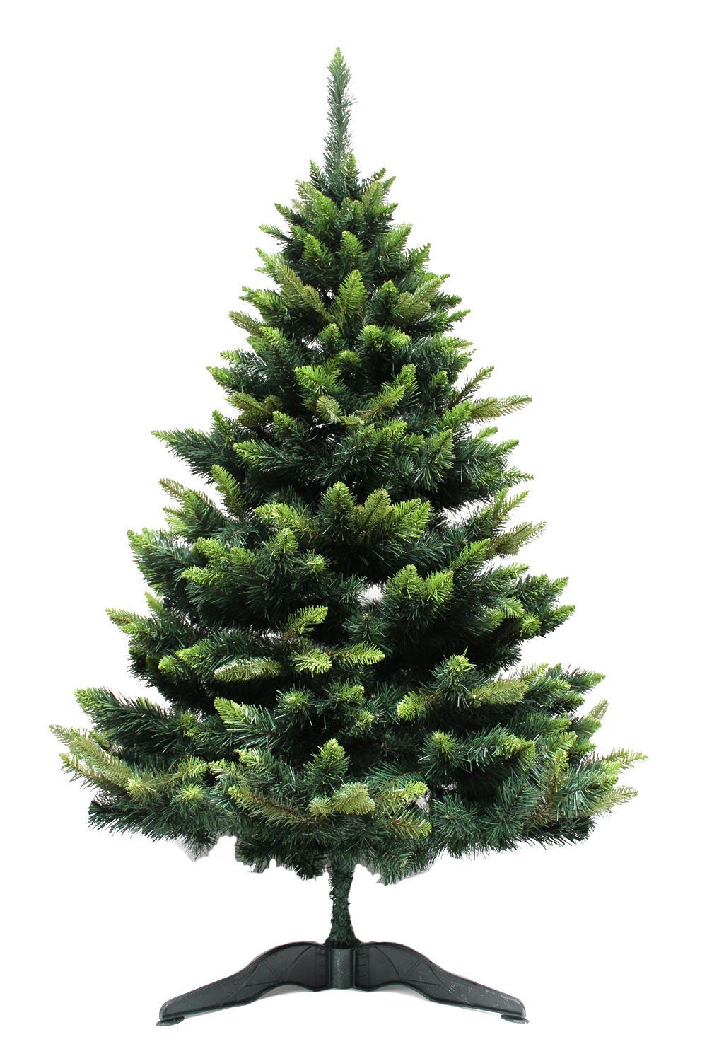 Arnusa Künstlicher Weihnachtsbaum 180 cm mit 509 Spitzen Spritzguss Mix Kunsttanne Premium, Fichte, mit stabilen Ständer