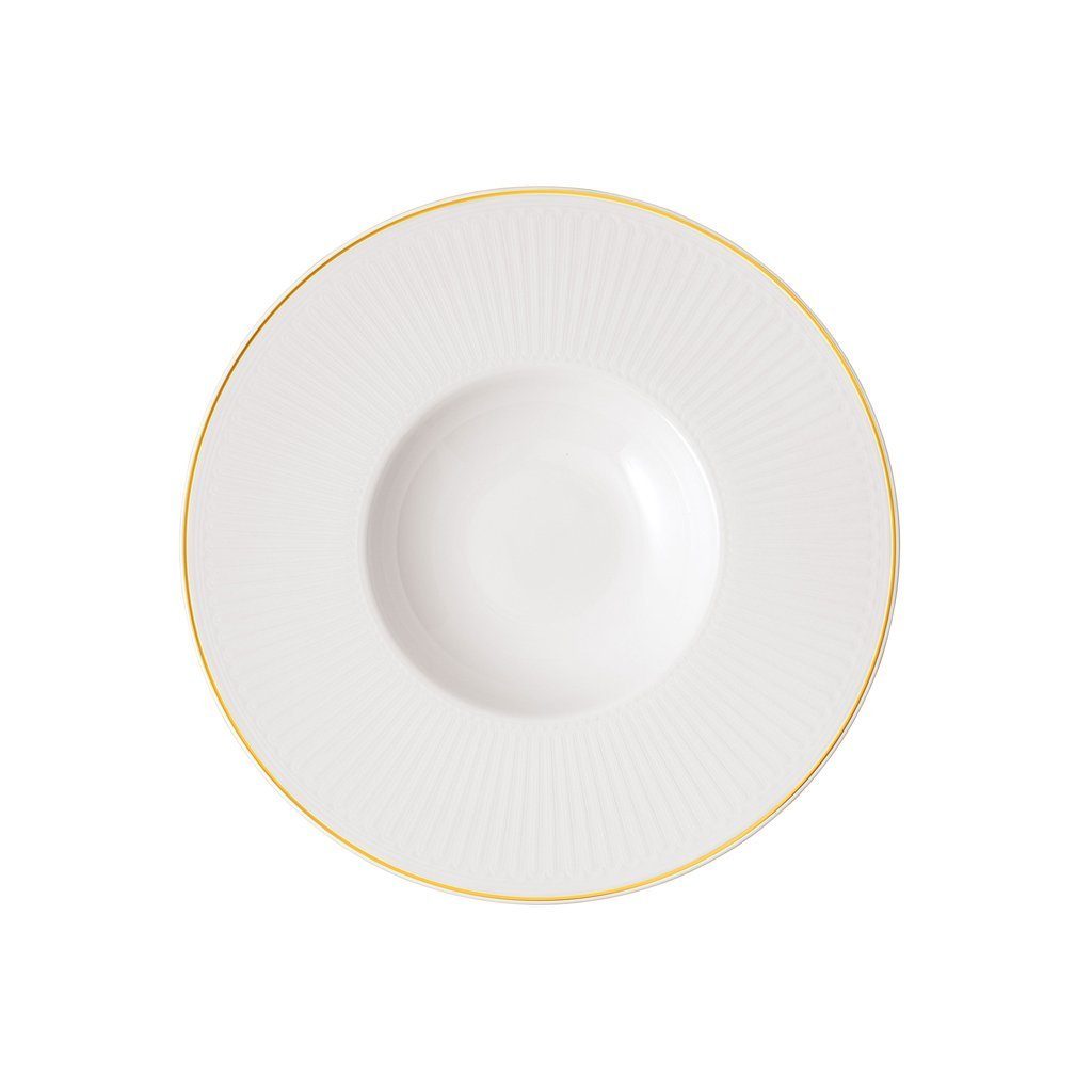 Villeroy & Boch Signature Suppenteller Château Septfontaines Teller tief, (1 St), Premium Bone Porcelain, spülmaschinenfest, Made in Germany