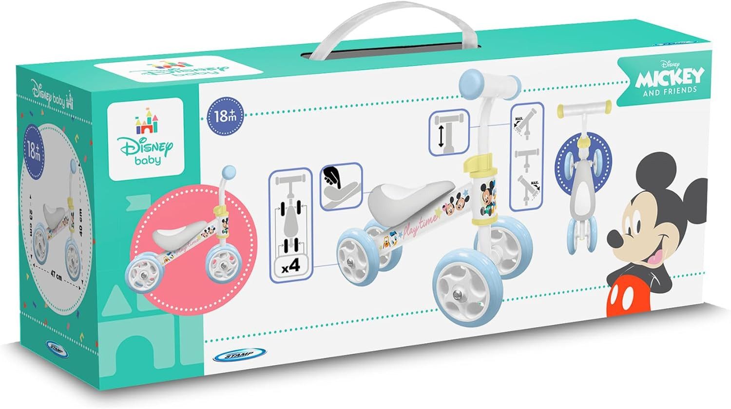 Disney Baby Laufrad Disney Baby Laufrad Baby Walker Mickey & Minnie Mouse günstig online kaufen