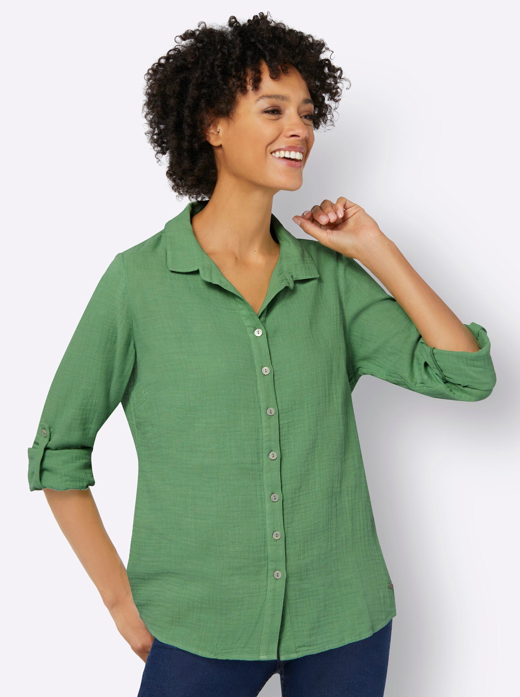 Klassische Bluse Bluse