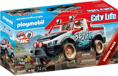 Playmobil® Konstruktions-Spielset Rally-Car (71430), City Life, (74 St)