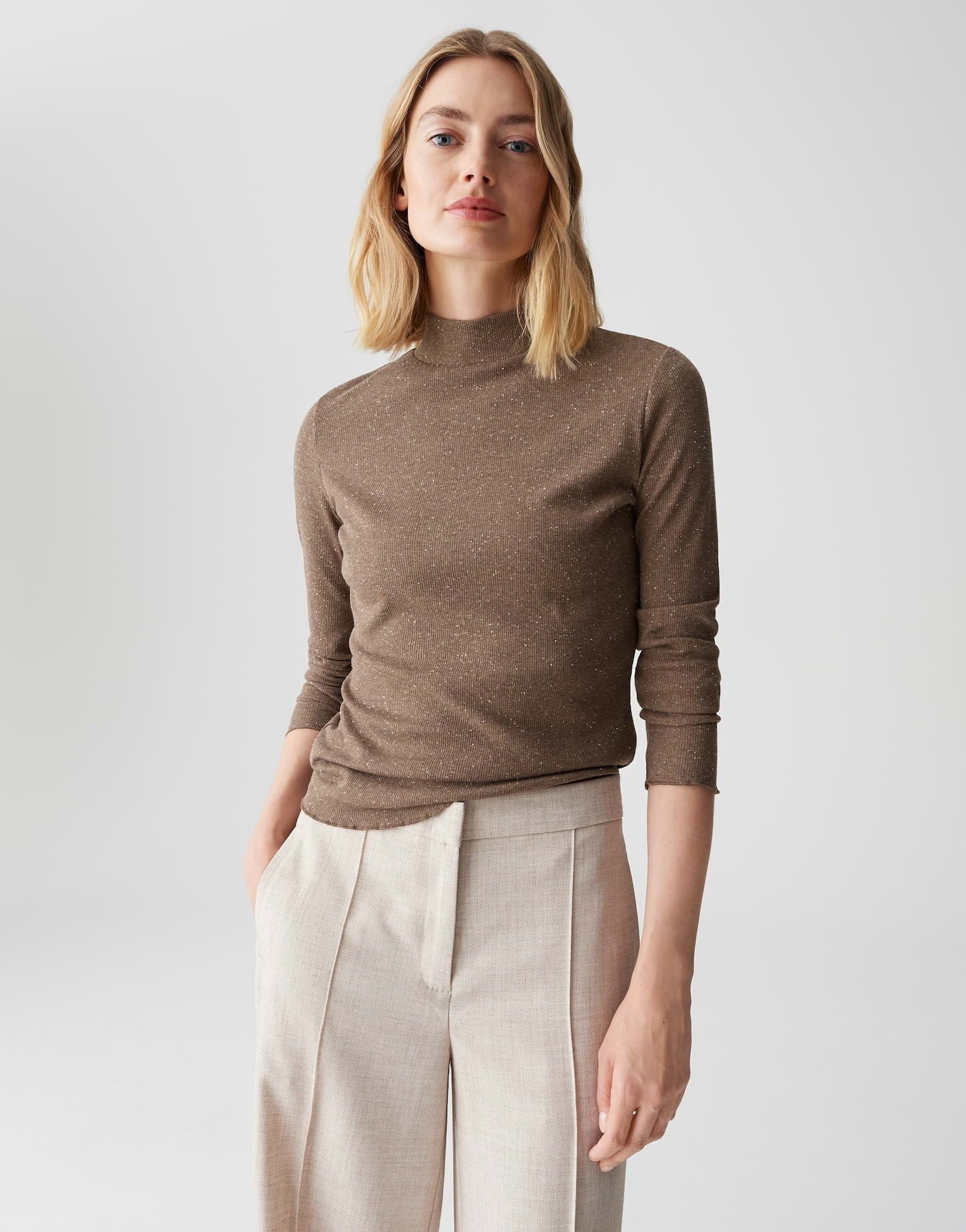 OPUS Langarmshirt SUHANNA CURLY Slim Fit günstig online kaufen