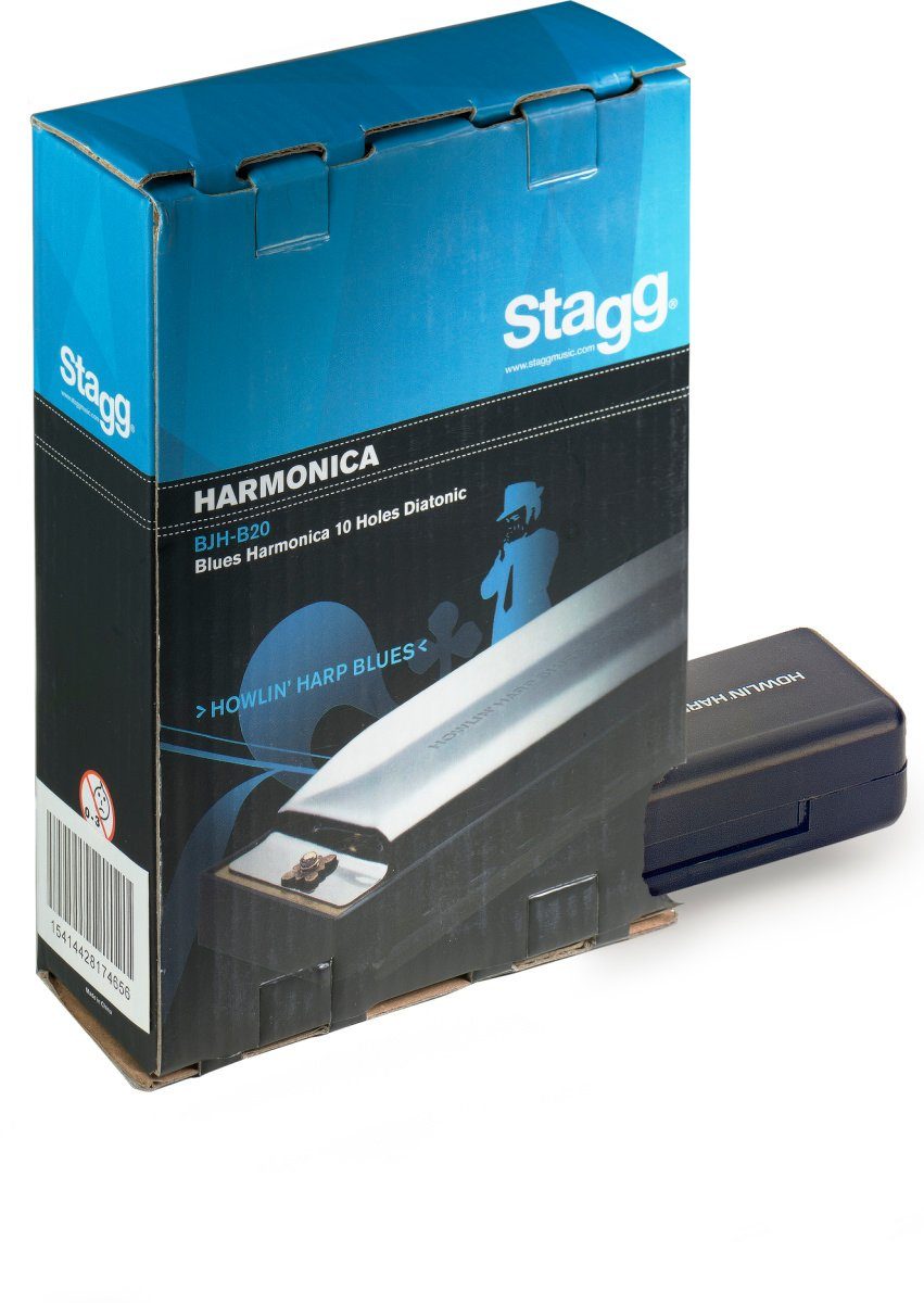 Mundharmonika Blues Harp in F Dur