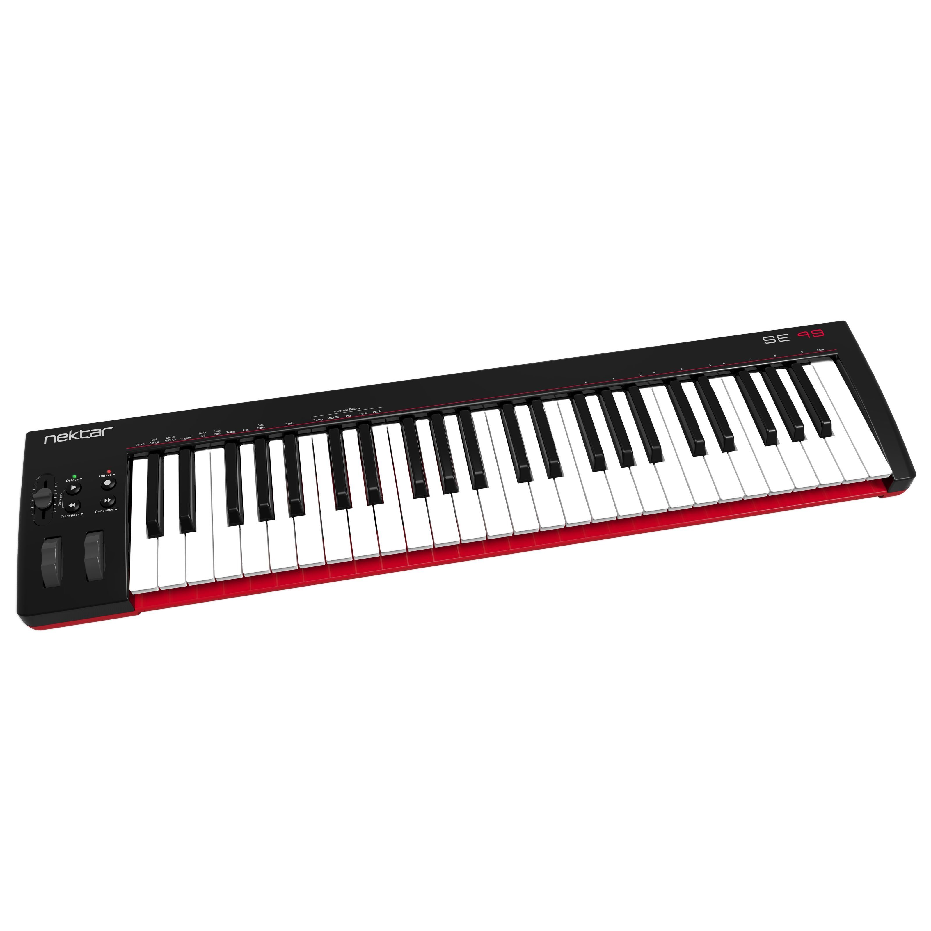Nektar Masterkeyboard (SE49, Masterkeyboards, MIDI-Keyboard 49), SE49 - Midi Keyboard
