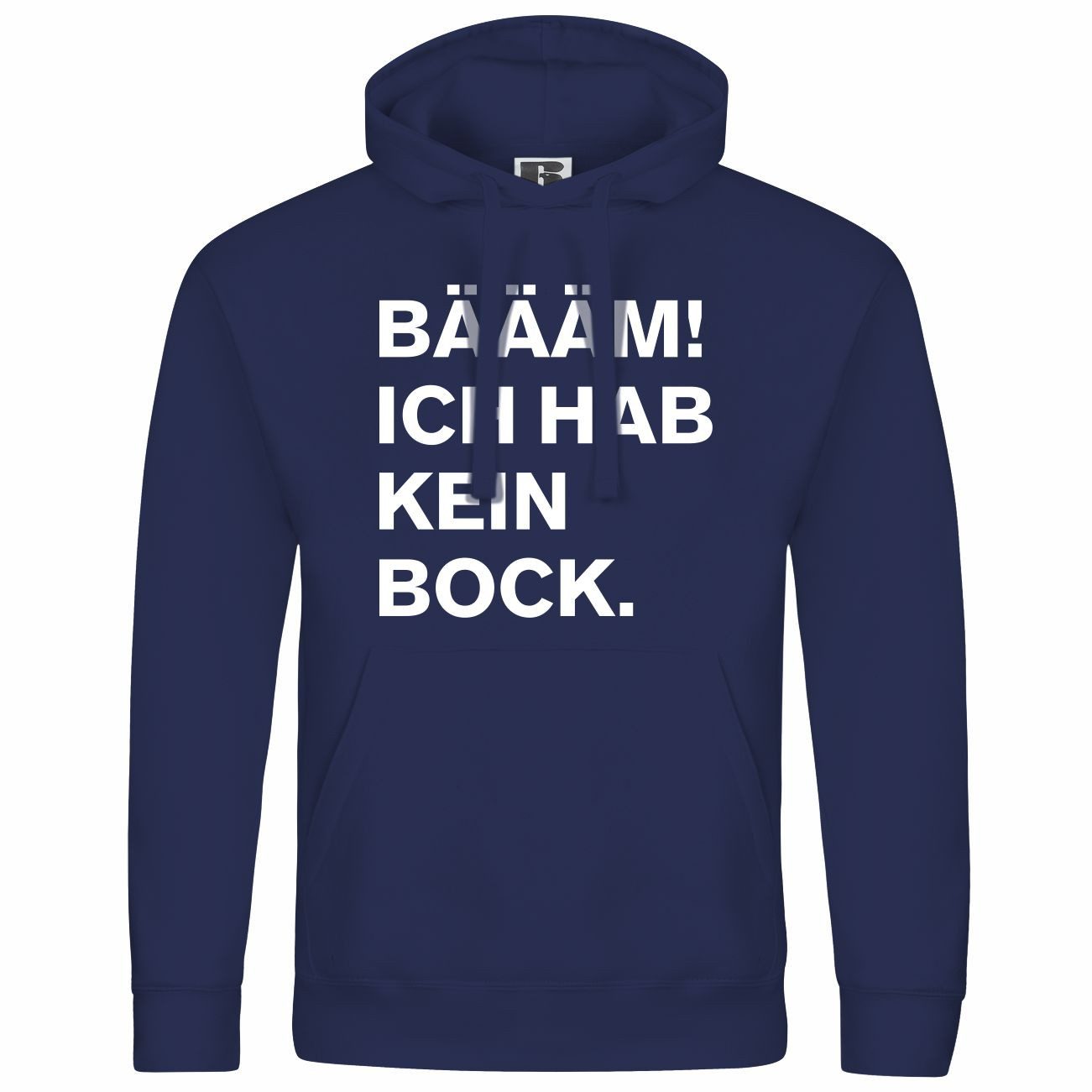 deinshirt Kapuzenpullover Herren Kapuzenpullover BÄÄÄM Ich günstig online kaufen
