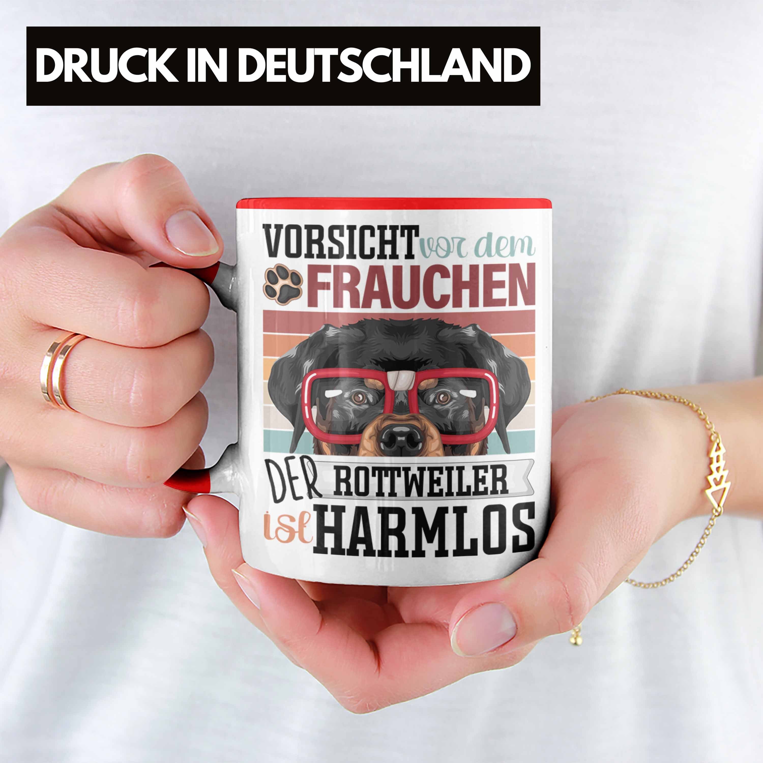 Tasse Lustiger Trendation Rottweiler Besitzerin Spruch Tasse Frauchen Geschenk Geschenk