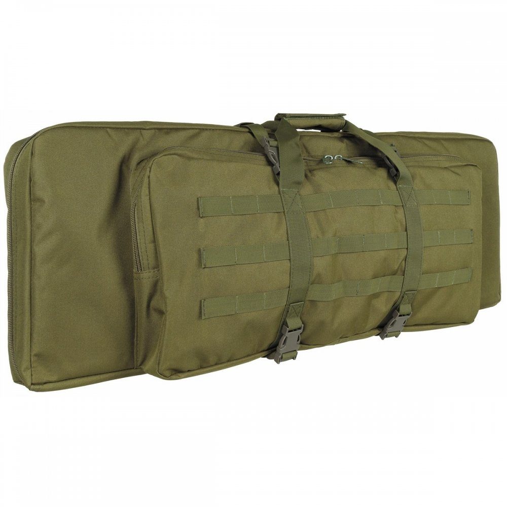 MFH Sporttasche Gewehrtasche, oliv, gefüttert, für 2 Waffen