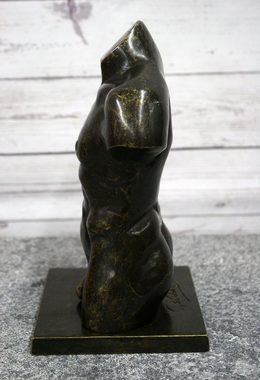 Bronzeskulpturen Skulptur Bronzefigur Kleine Männer Büste aus Bronze