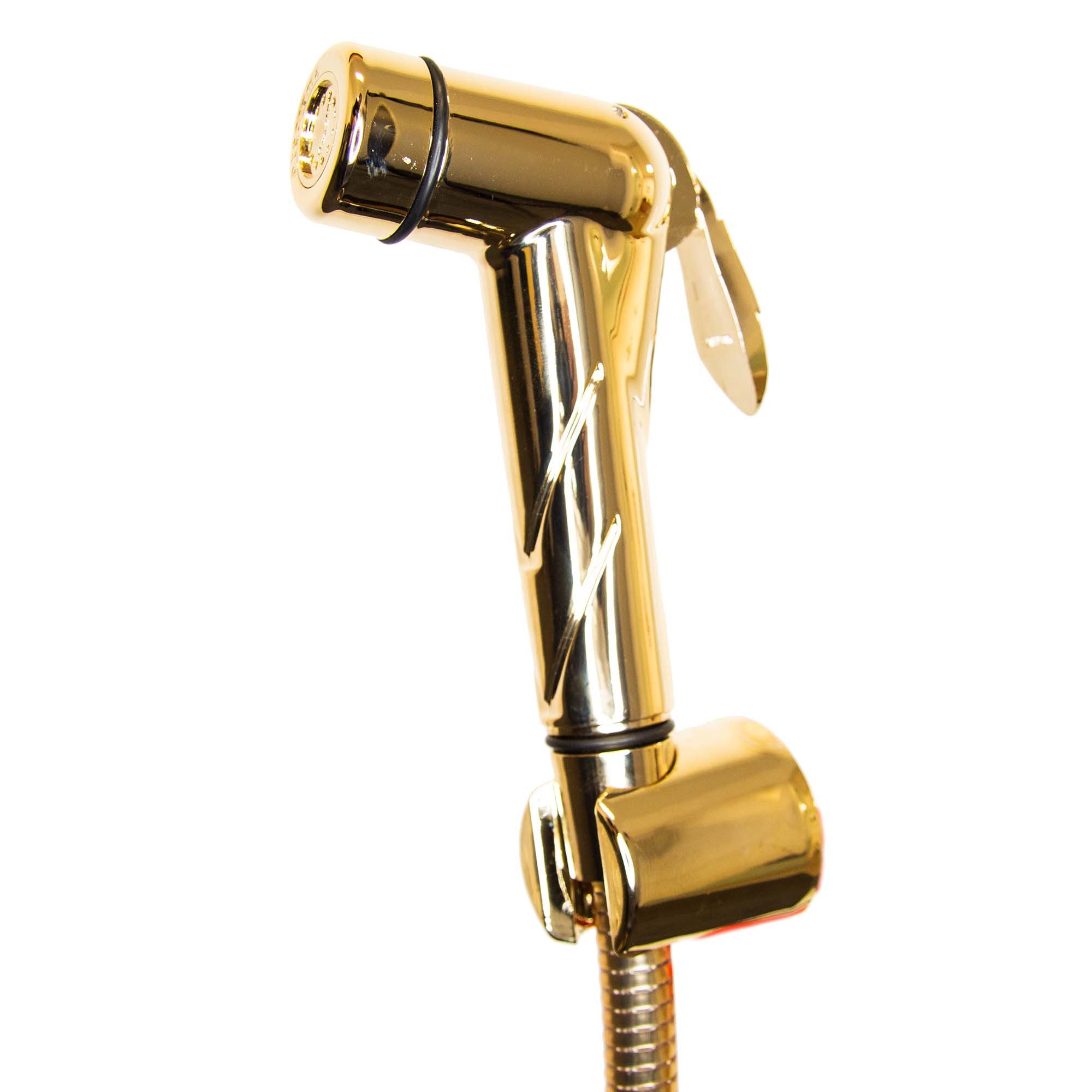 tecuro Bidetarmatur Bidet WC Handbrause Set SHATTAF, 1,20 m Schlauch und Wandhalter