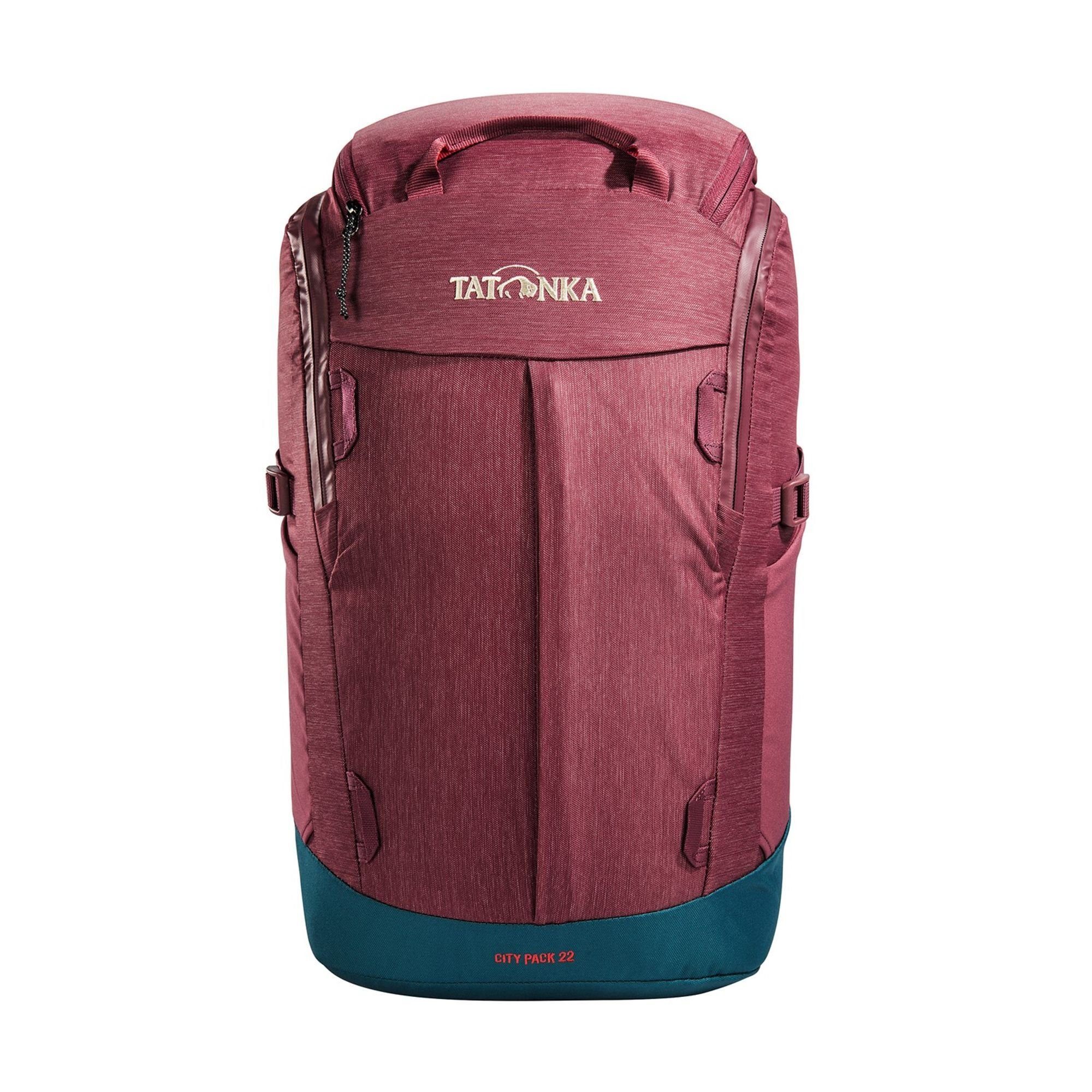 TATONKA® Daypack City Pack, bordeaux red Polyester