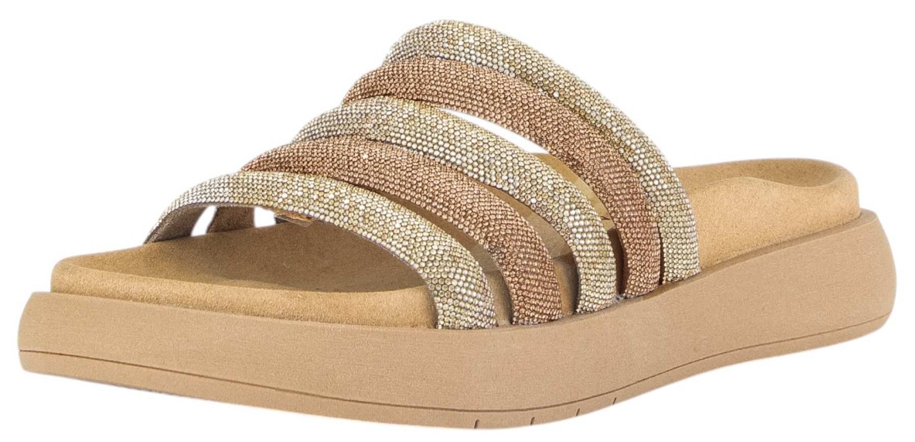 Gabor 63.752 82 Gold Kombi Sandale günstig online kaufen