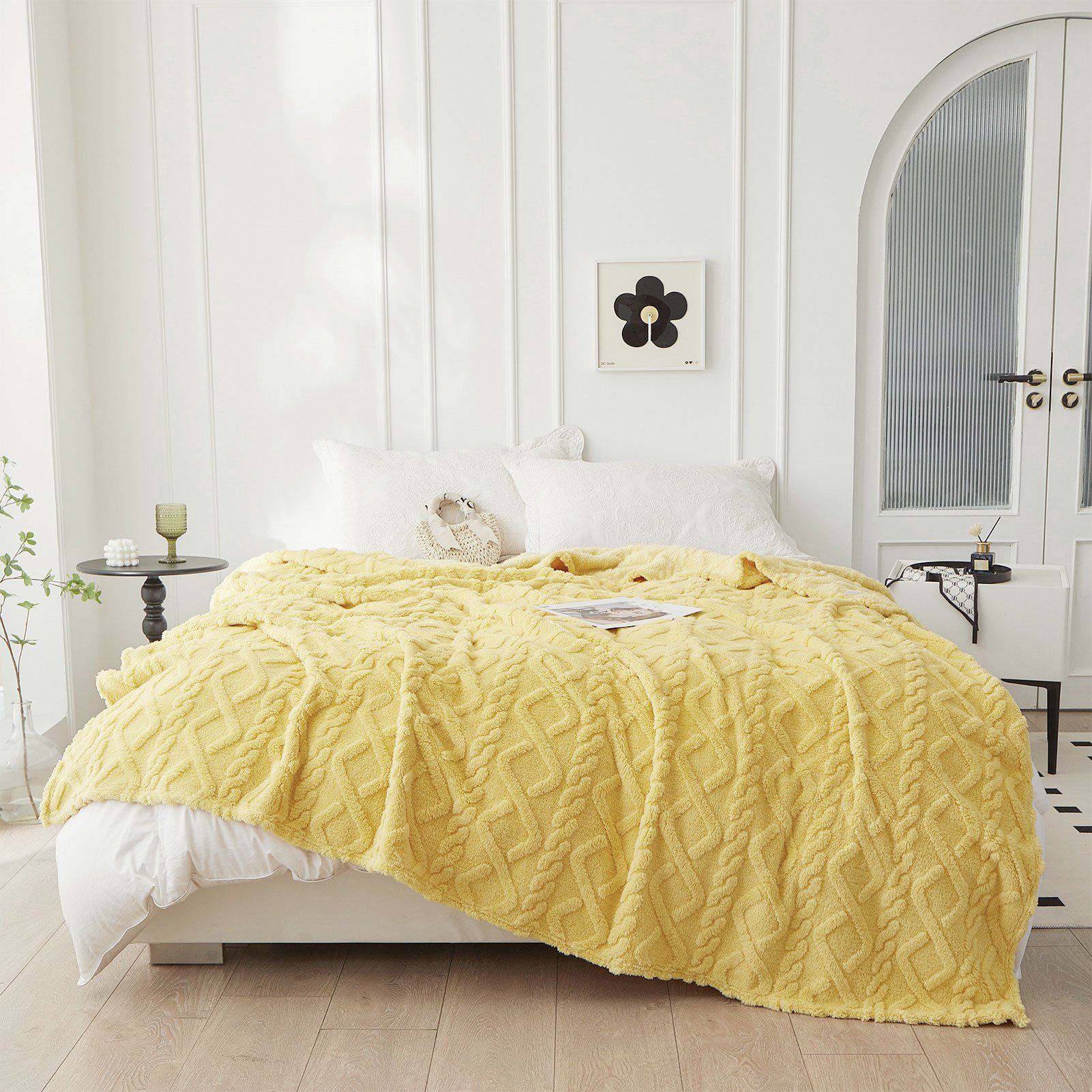 Wohndecke Kuscheldecke, KEAYOO, Traumhaft Weicher Mikrofaser günstig online kaufen