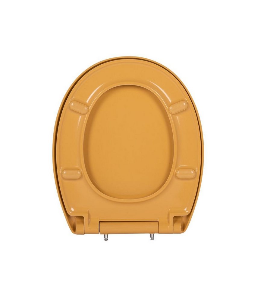 Thumbnail - Primaster WC-Sitz Primaster WC-Sitz mit Absenkautomatik curry, Abnehmbar Absenkautomatik Edelstahlscharniere