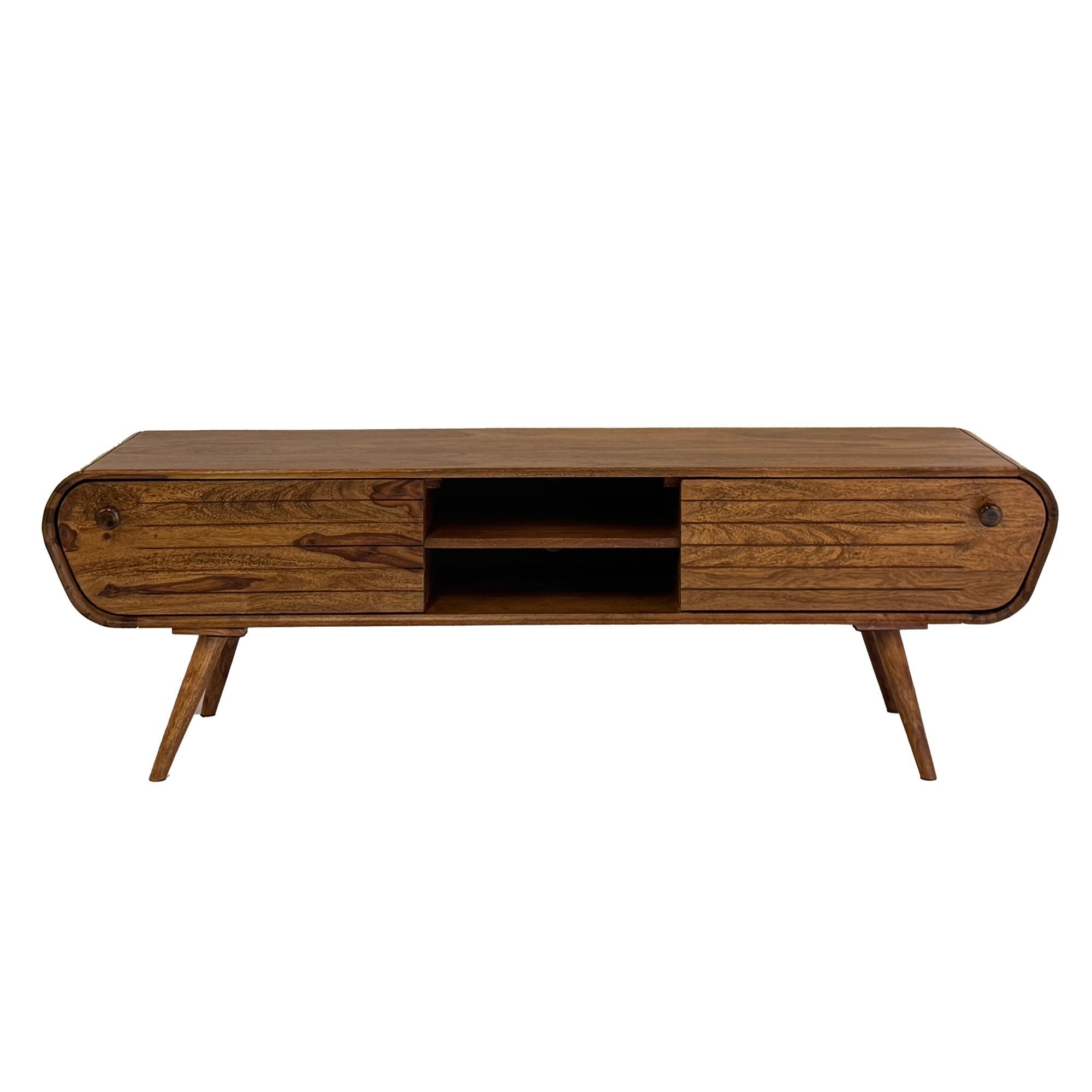 FINEBUY Lowboard FB111220 (zwei Schubladen, 160x50x45 günstig online kaufen