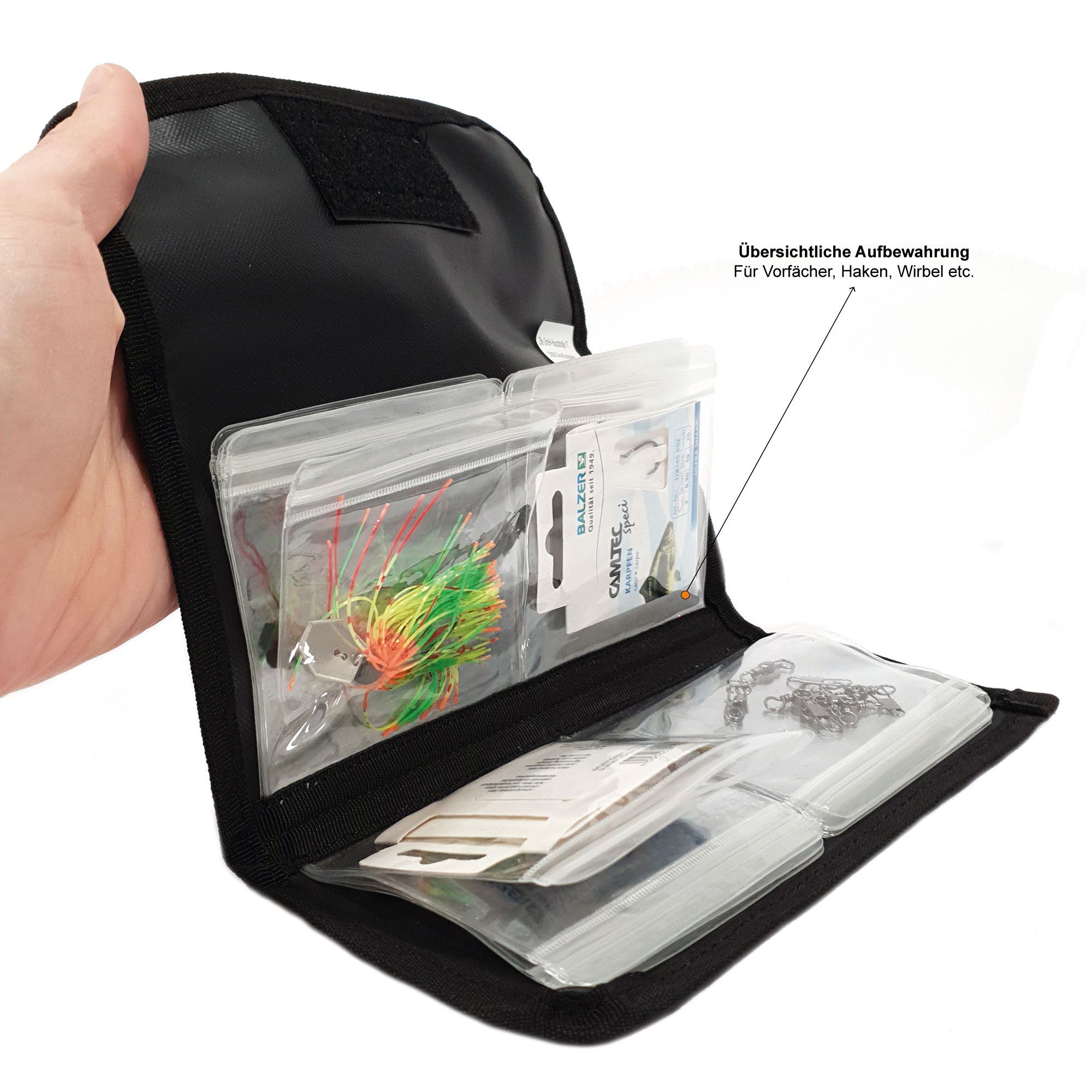 Zite Vorfachtasche 24,5x12cm - Praktische Hakentasche & Rig-Bag Angeln günstig online kaufen