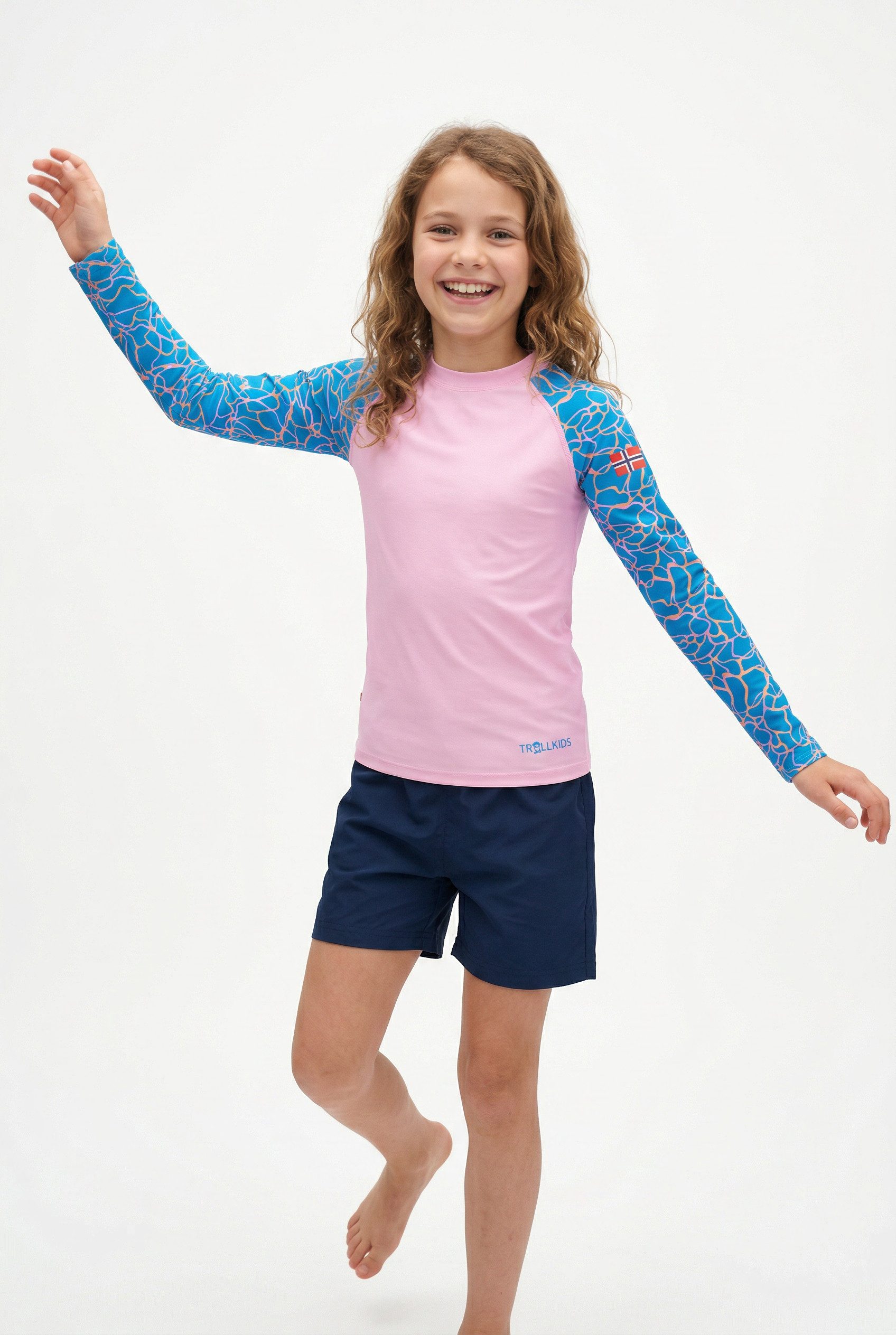 Bade-Shirt Girls Haukland Shirt