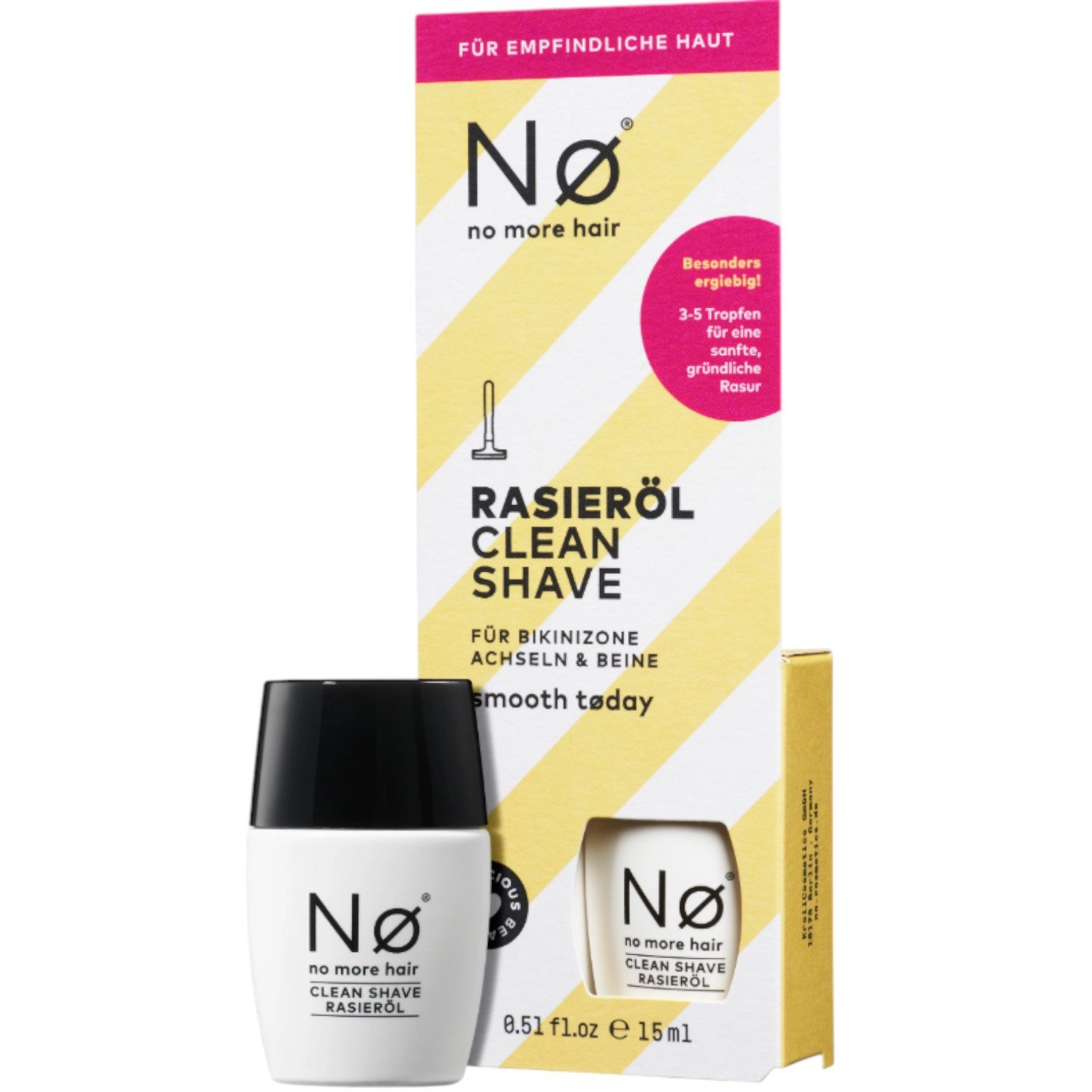 NO Cosmetics Rasieröl Nø Cosmetics smooth tøday Rasieröl 15ml
