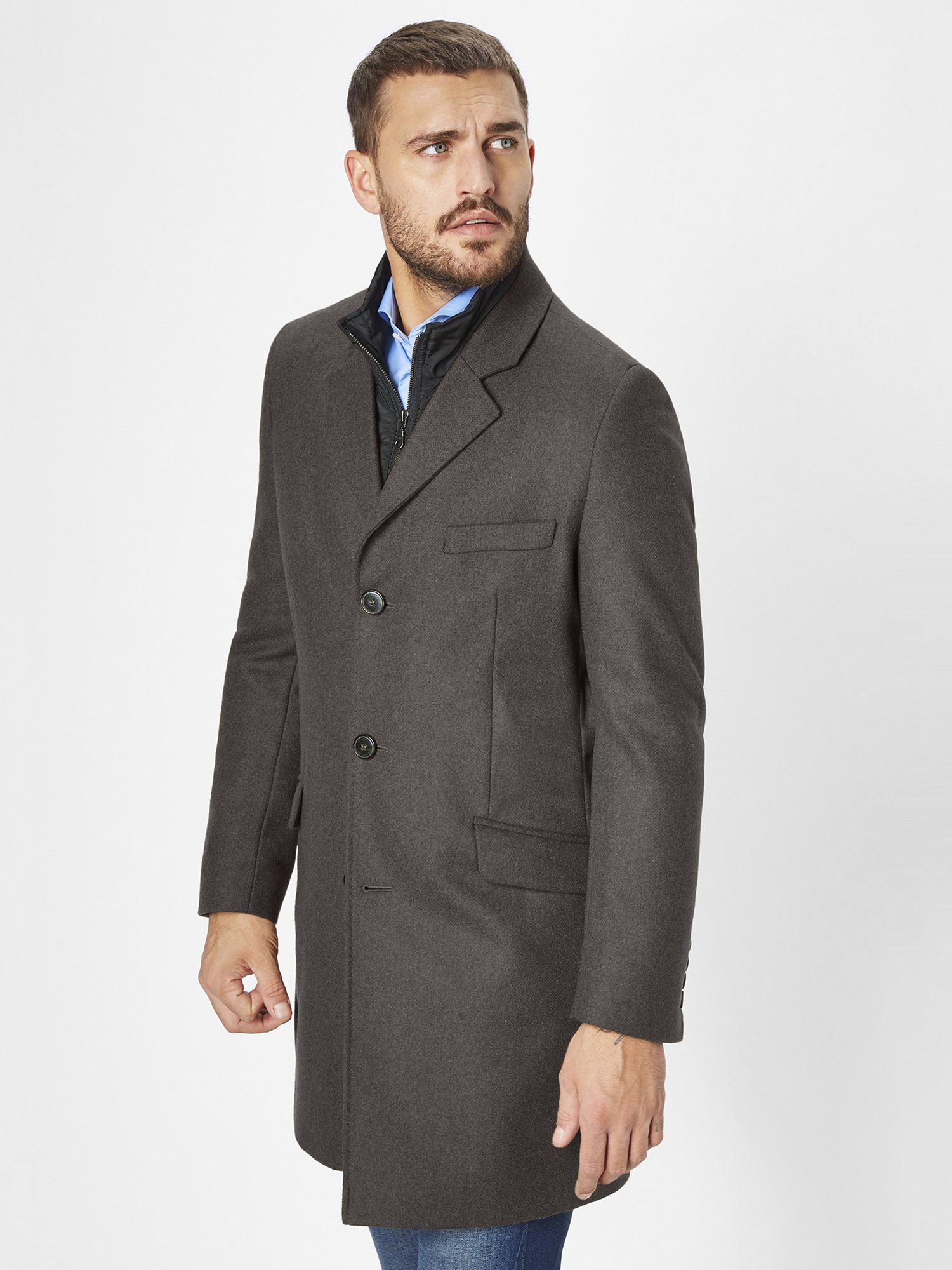 anthra S4 Wollmantel Jackets Leonardo