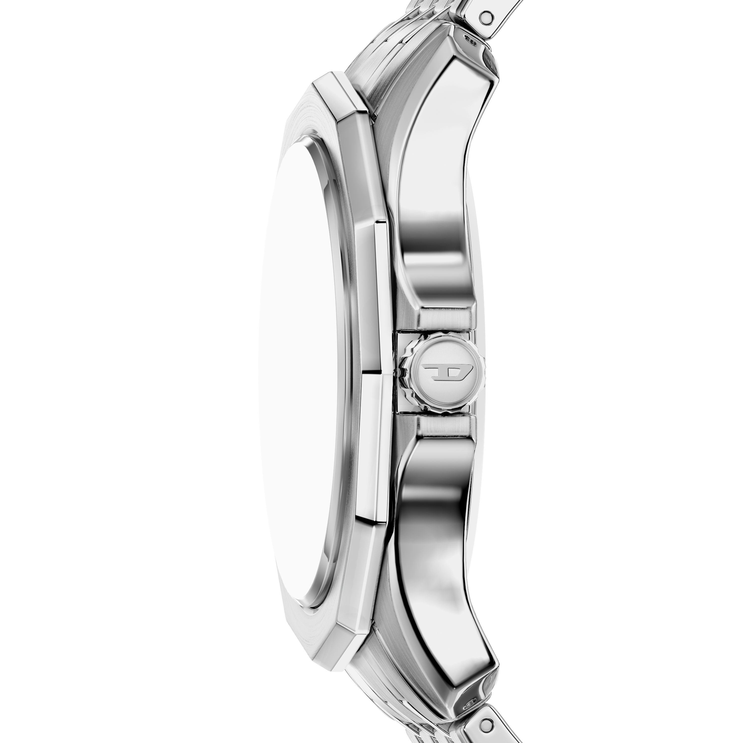Diesel Quarzuhr Stinger 3-Hand DZ2237, Armbanduhr, Herrenuhr, Edelstahlarmband, analog
